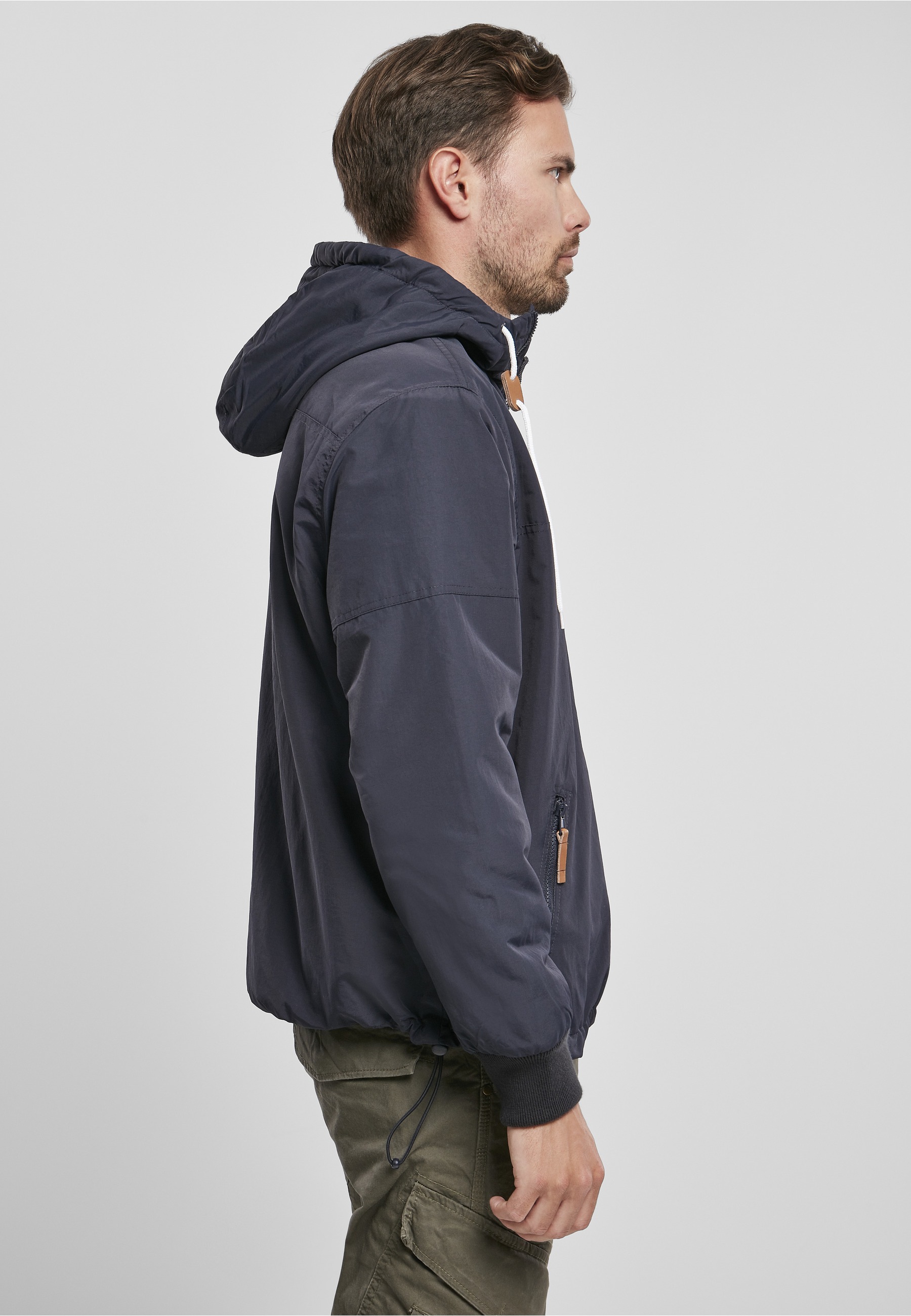 Brandit Anorak »Brandit Herren Pull Over Windbreaker« 1 Stk. tlg. mit Kapuze