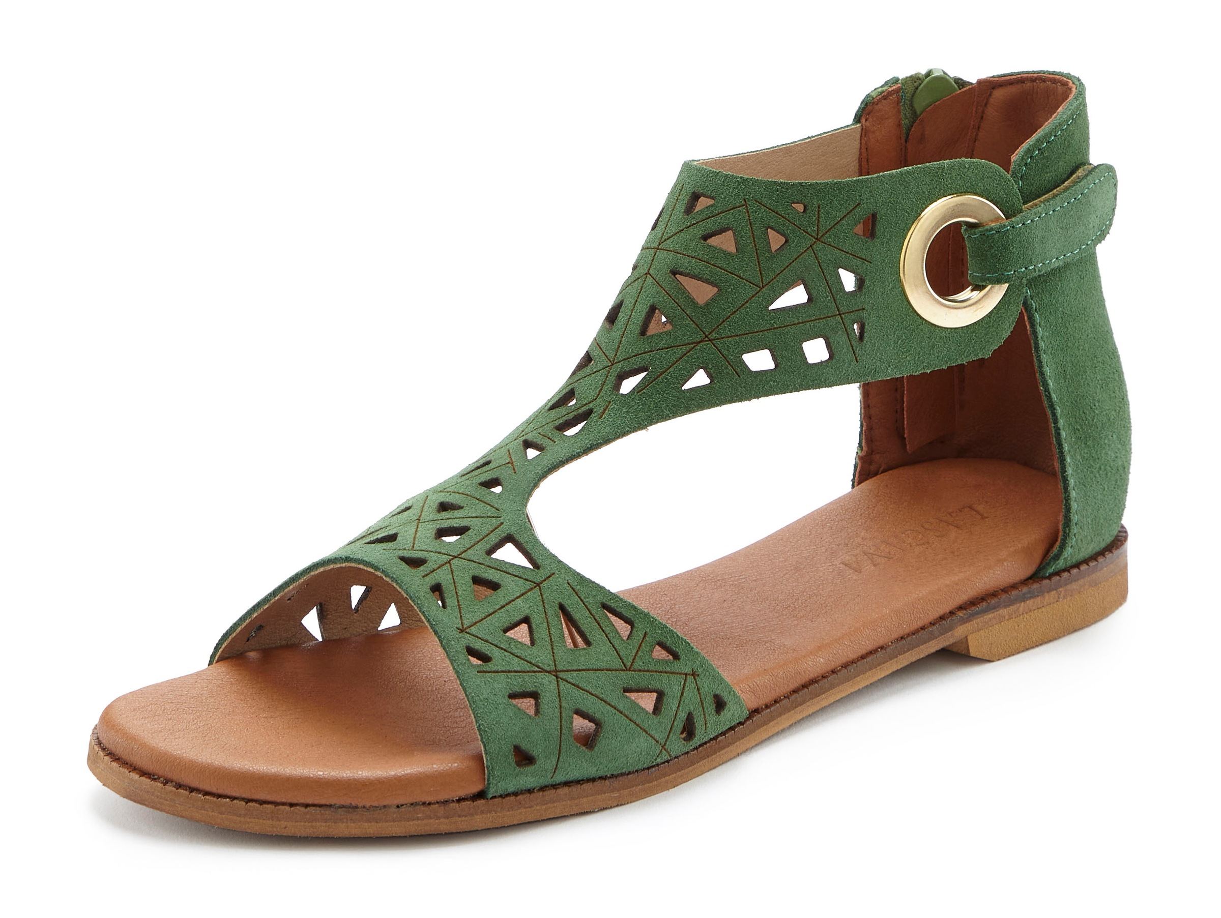 LASCANA Sandale "Sommerschuh" Sandalette, Sommerschuh aus hochwertigem Lede günstig online kaufen