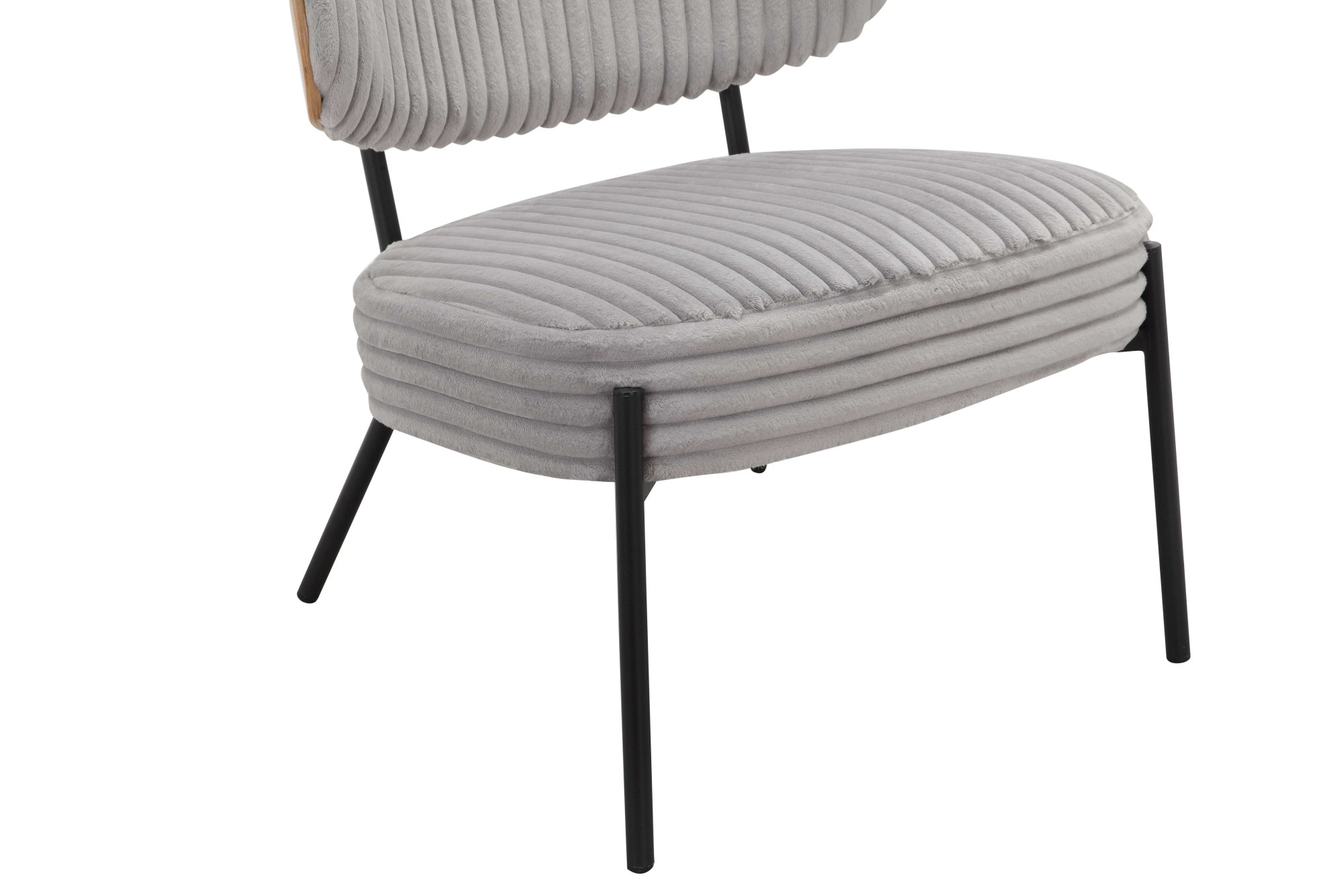 andas Loungesessel »Lovberg in Cord und Easycare-Bezug«, eleganter Sessel mit Hocker