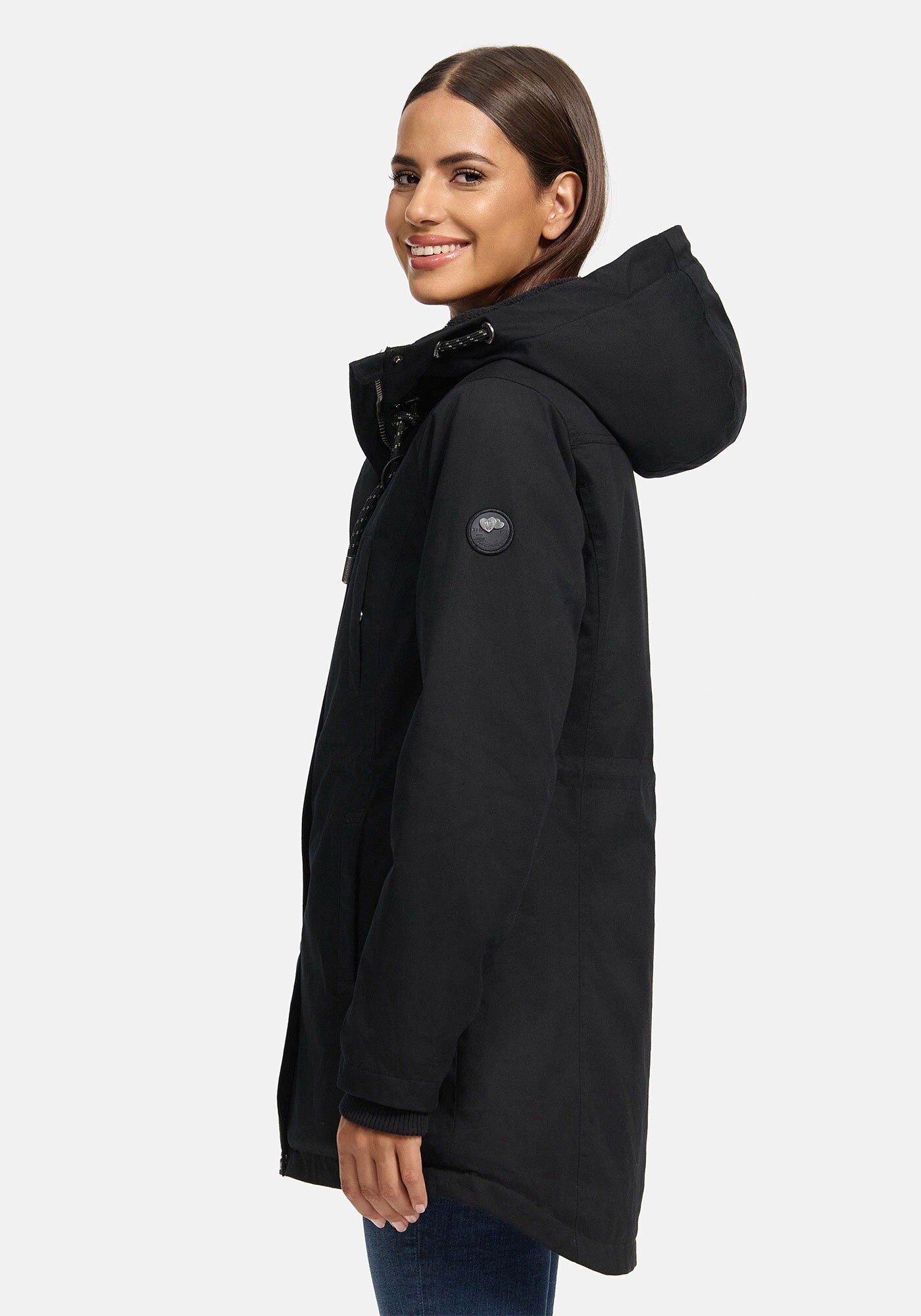 Thumbnail - Navahoo Winterjacke "Winterfunke" Designer Winterjacke mit Teddyfell gefüttert