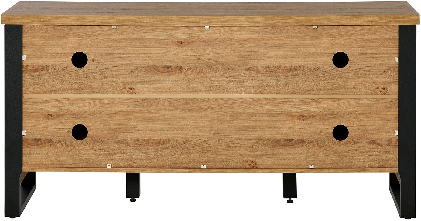 Jahnke Sideboard »RIVA SB 150«, (1 St.), Sideboard, 2 Türen & 3 Schubladen, Breite 153 cm