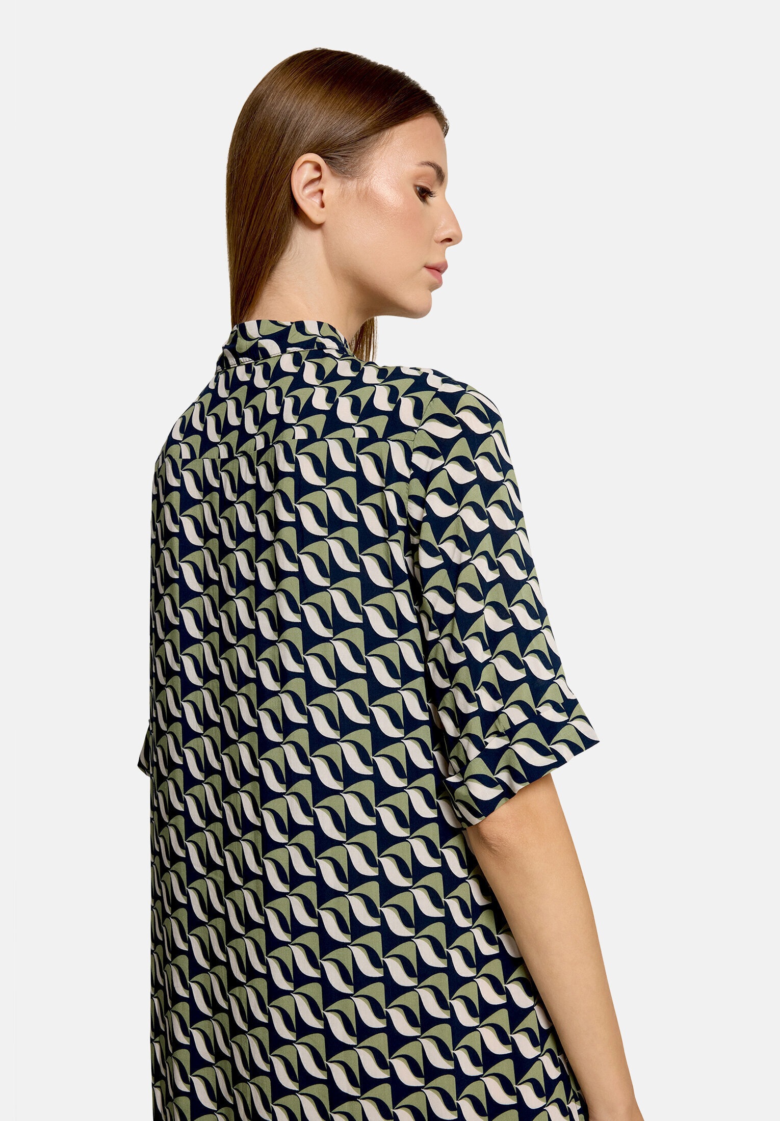 Betty Barclay Hemdblusenkleid »Damen mit Aufdruck« Nahttasche