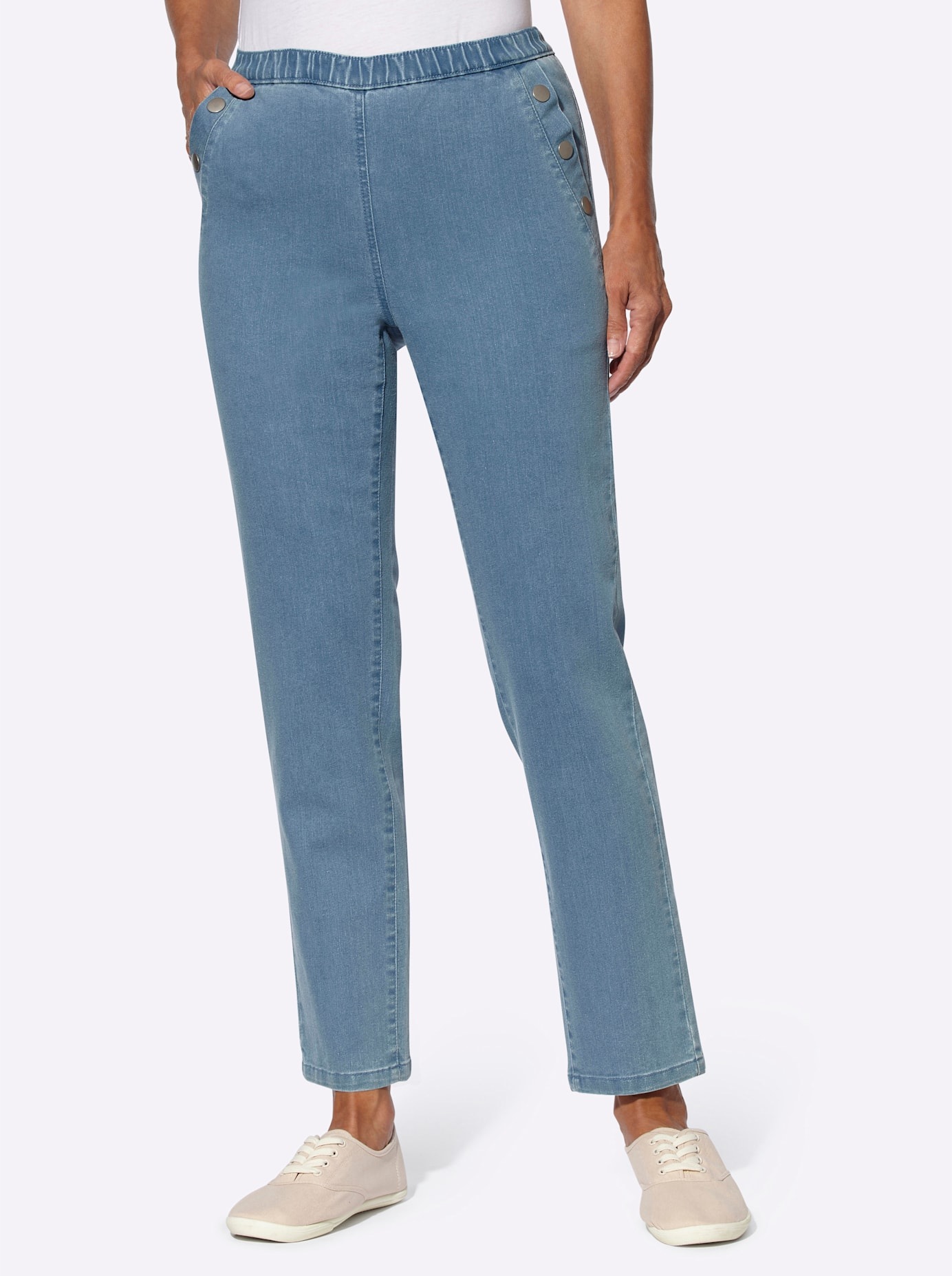 Classic Basics Schlupfjeans 1 Stk. tlg. günstig online kaufen