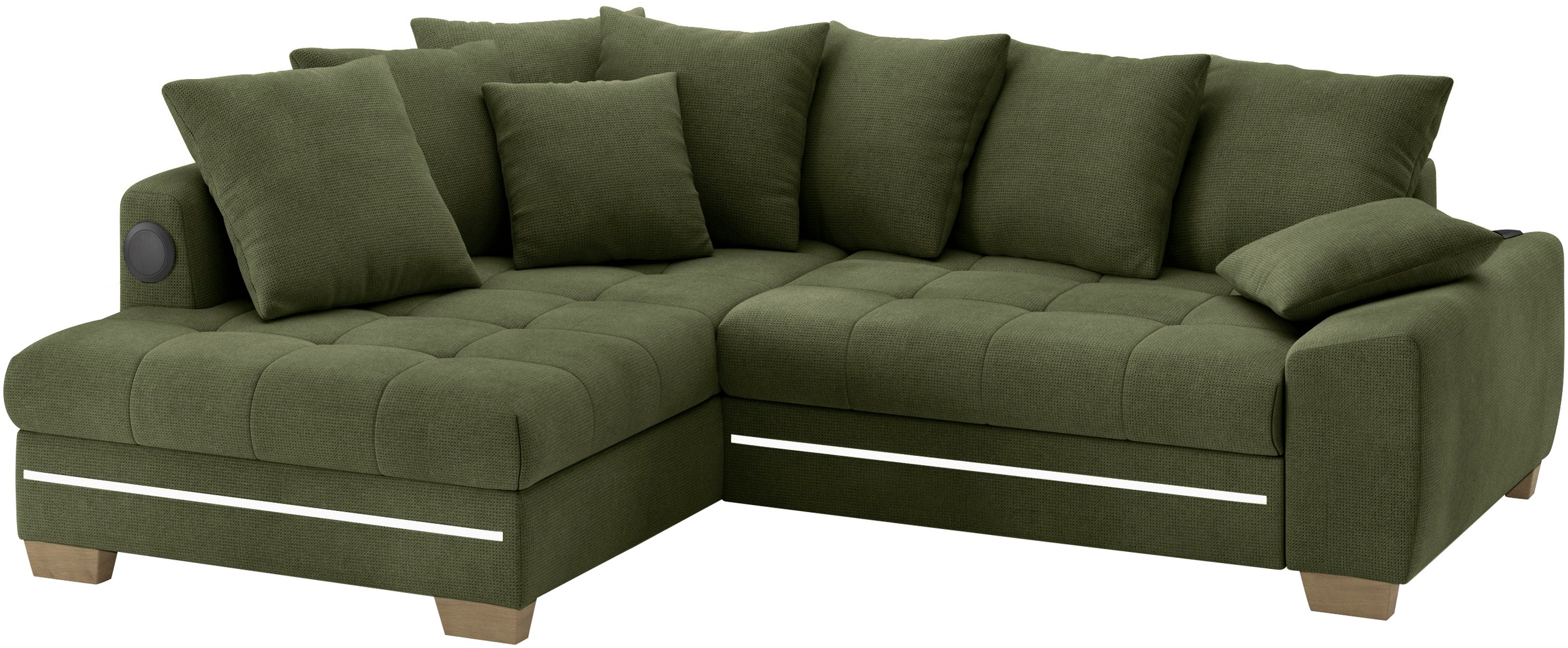 Mr. Couch Ecksofa "Nikita II, L-Form", RGB-LED, Bluetooth-Soundsystem, wahl günstig online kaufen