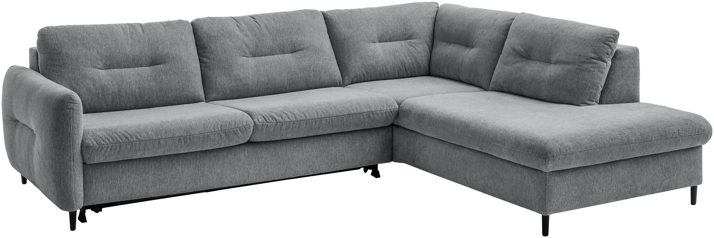 Home affaire Ecksofa "Clevina, L-Form mit Kaltschaummatratze" Längsschläfer günstig online kaufen