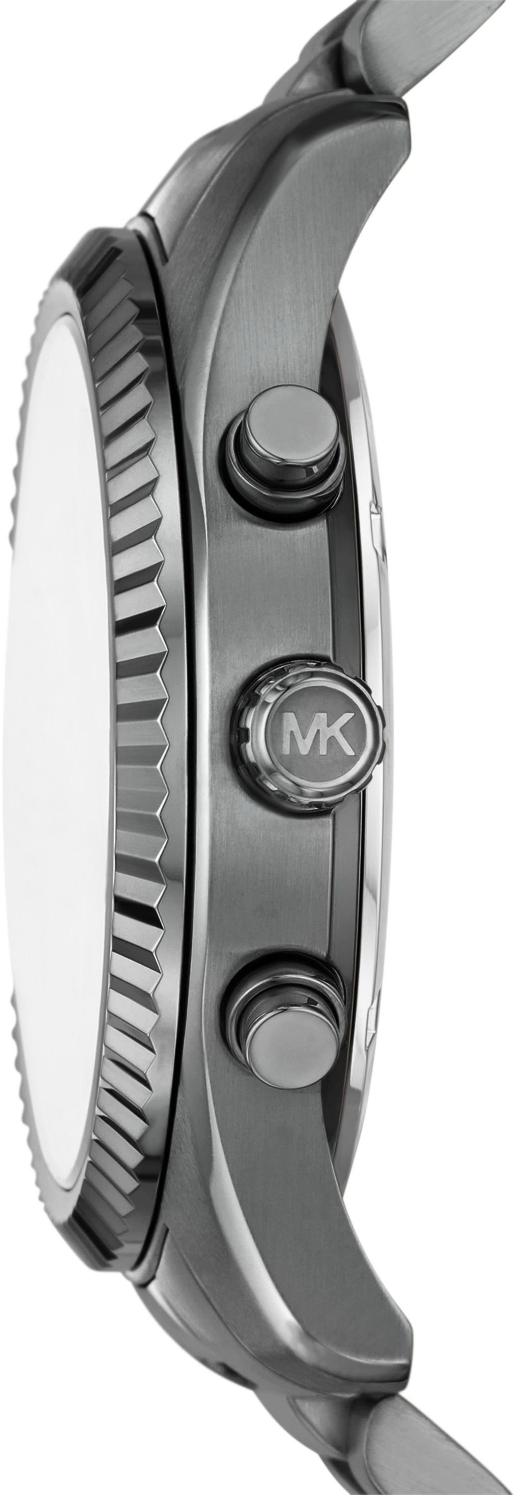 MICHAEL KORS Chronograph »LEXINGTON«, (Set, 2 tlg., mit Armband), Quarzuhr, Armbanduhr, Herrenuhr, Edelstahlarmband, analog, Tag