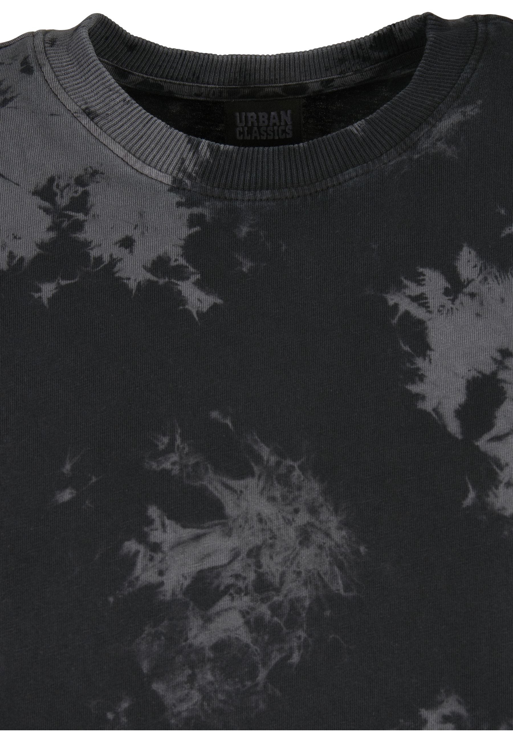 URBAN CLASSICS Shirtkleid »Urban Classics Damen Ladies Bleached Dress« 1 Stk. tlg.