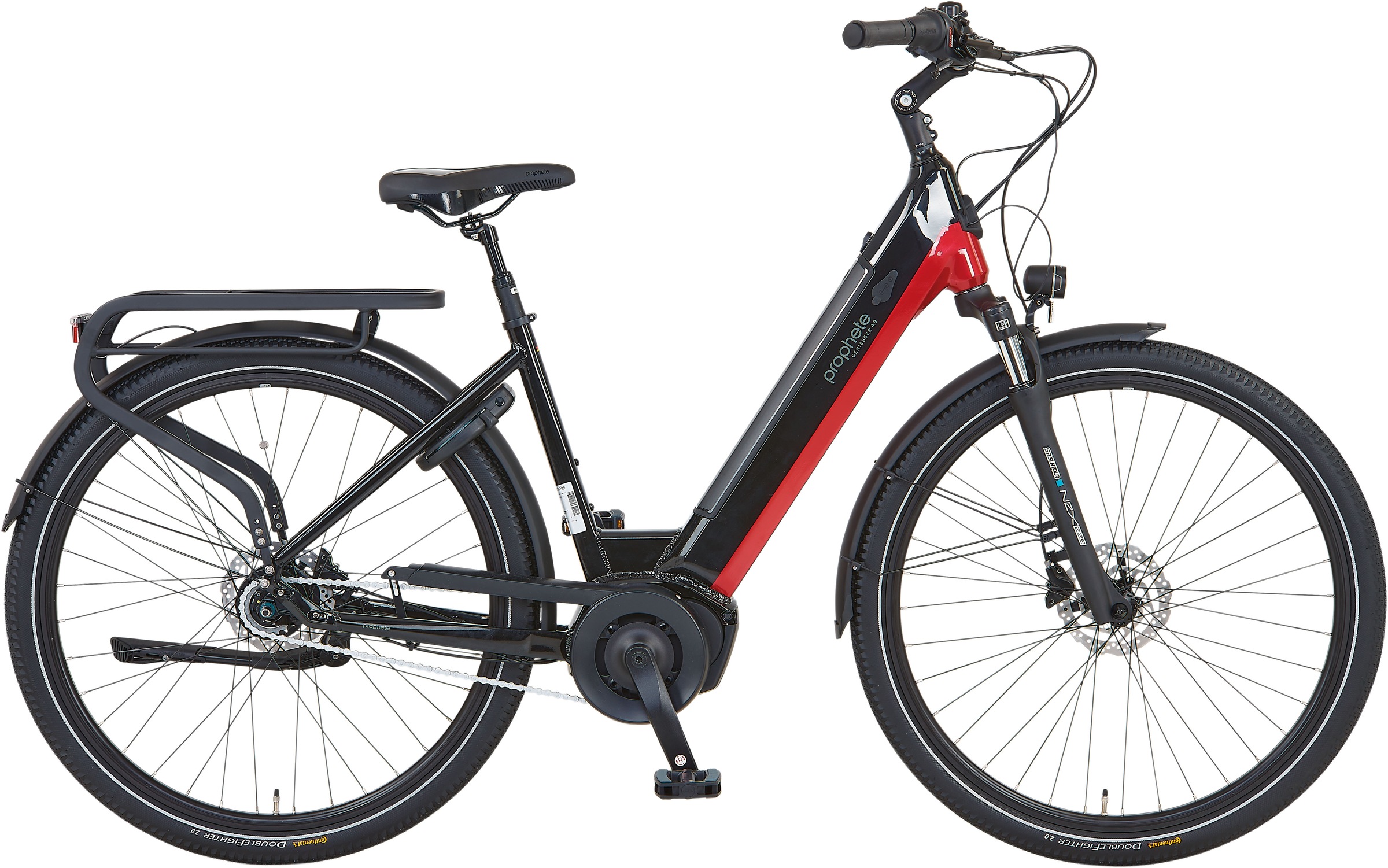 Prophete E-Bike "Geniesser 4.9", 7 Gang, Shimano, Nexus, Mittelmotor 250 W, Pedelec, Elektrofahrrad für Damen u. Herren