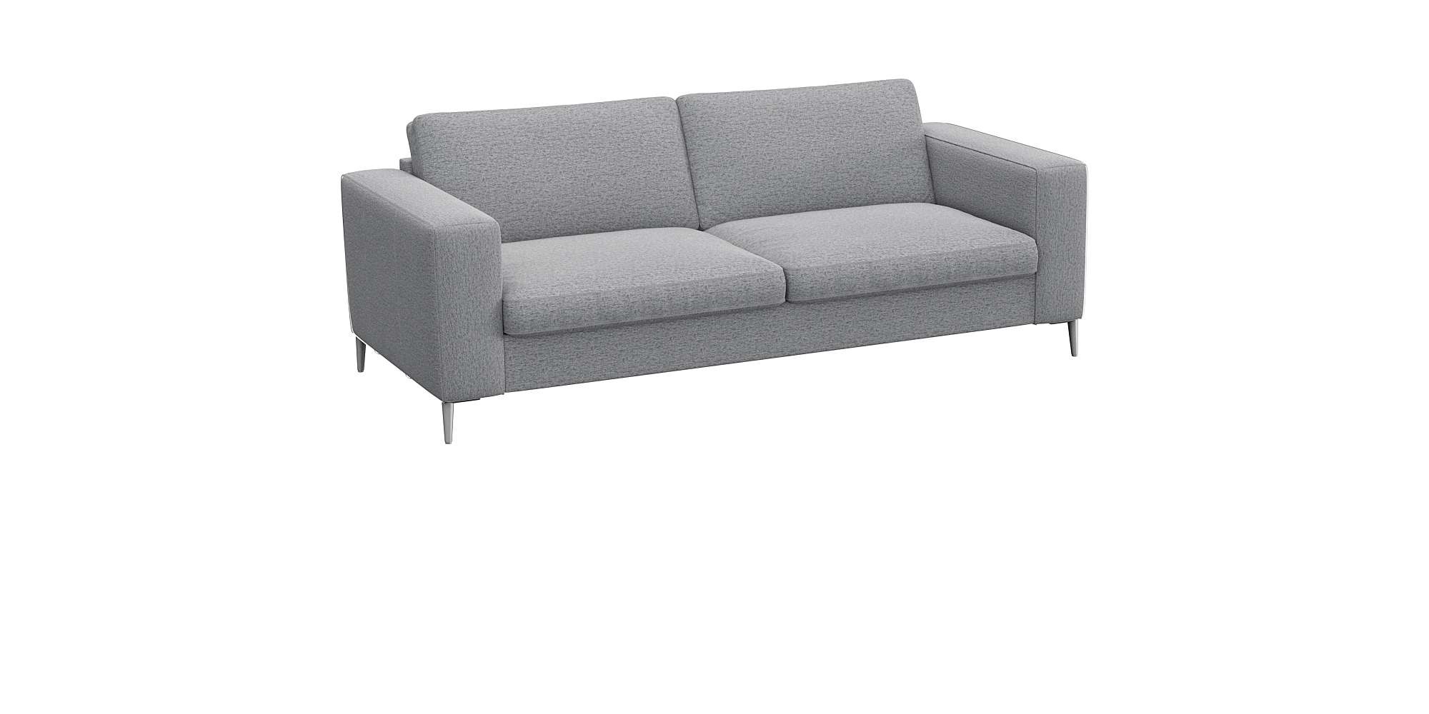 FLEXLUX 2,5-Sitzer »Fiore, super Sitzkomfort durch Kaltschaum im Sitz,«, breite Armlehnen, Füße Alu