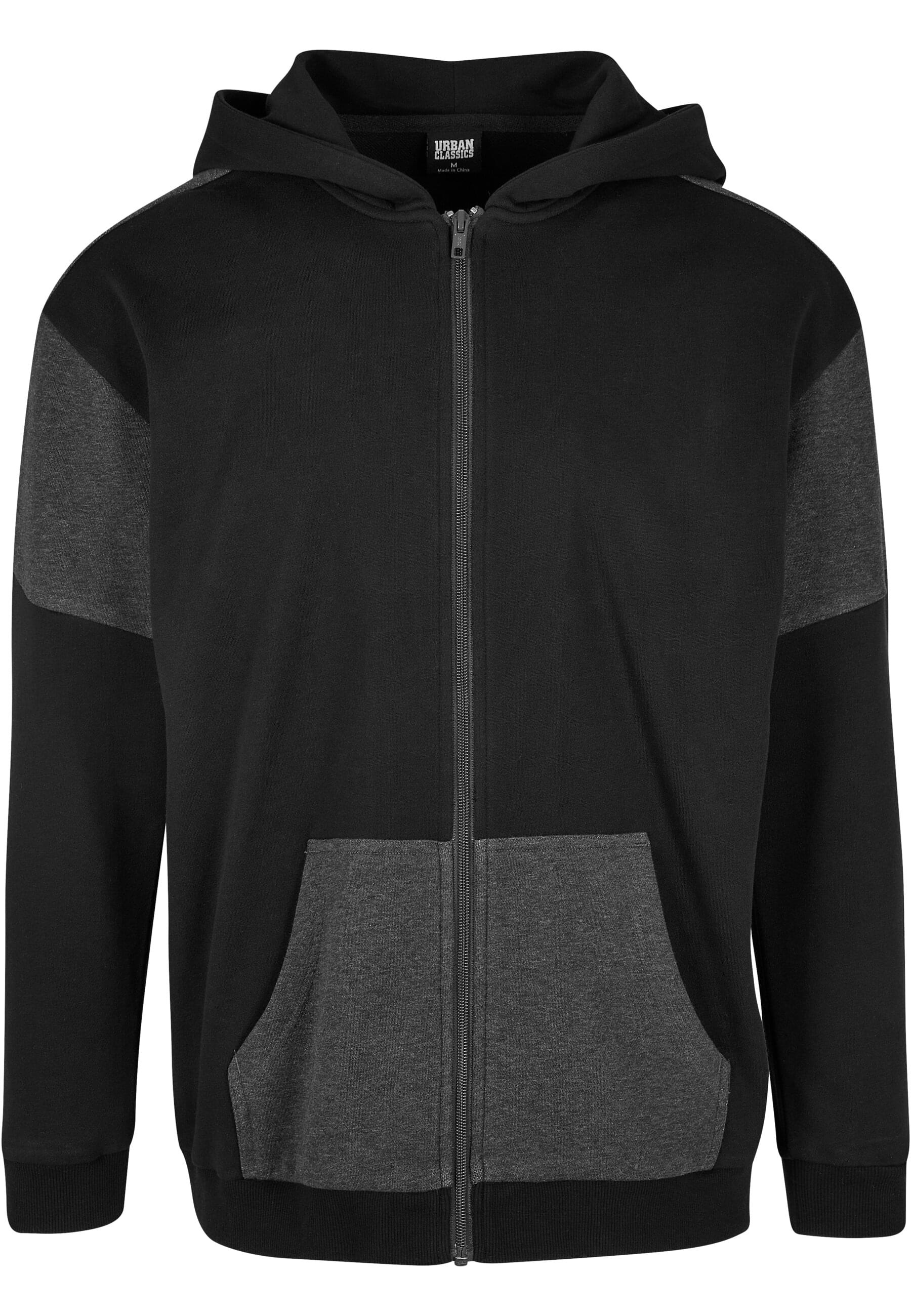 URBAN CLASSICS Sweatjacke "Urban Classics Herren Oversized Patch Zip Hoody"