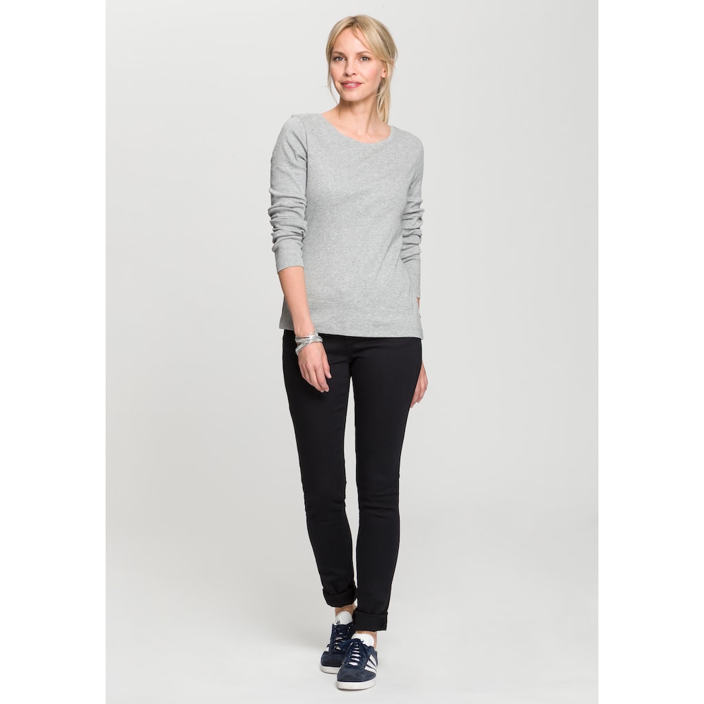 H.I.S Langarmshirt, Basic