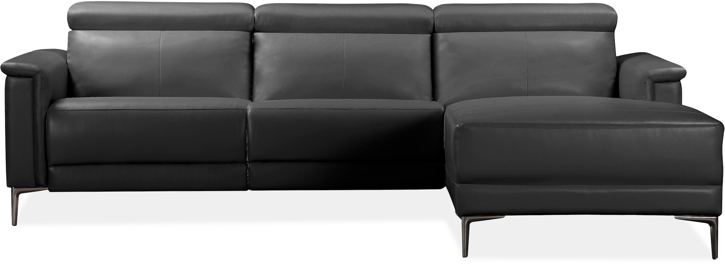 Home affaire Ecksofa "LUND, L-Form, 261cm, man. o. elektr. Relaxfunktion (m günstig online kaufen