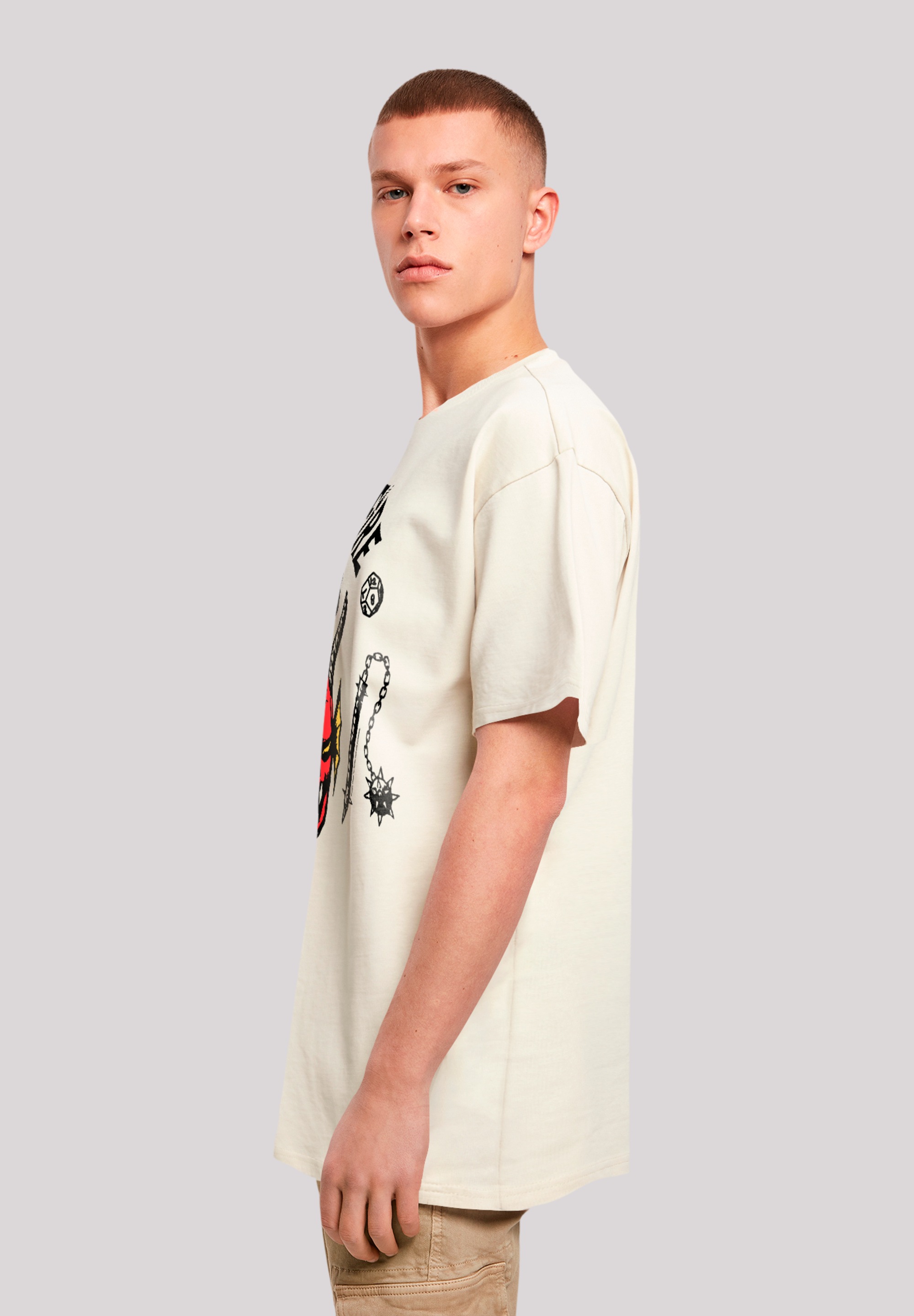 F4NT4STIC T-Shirt »Stranger Things Hellfire Club«, Premium Qualität