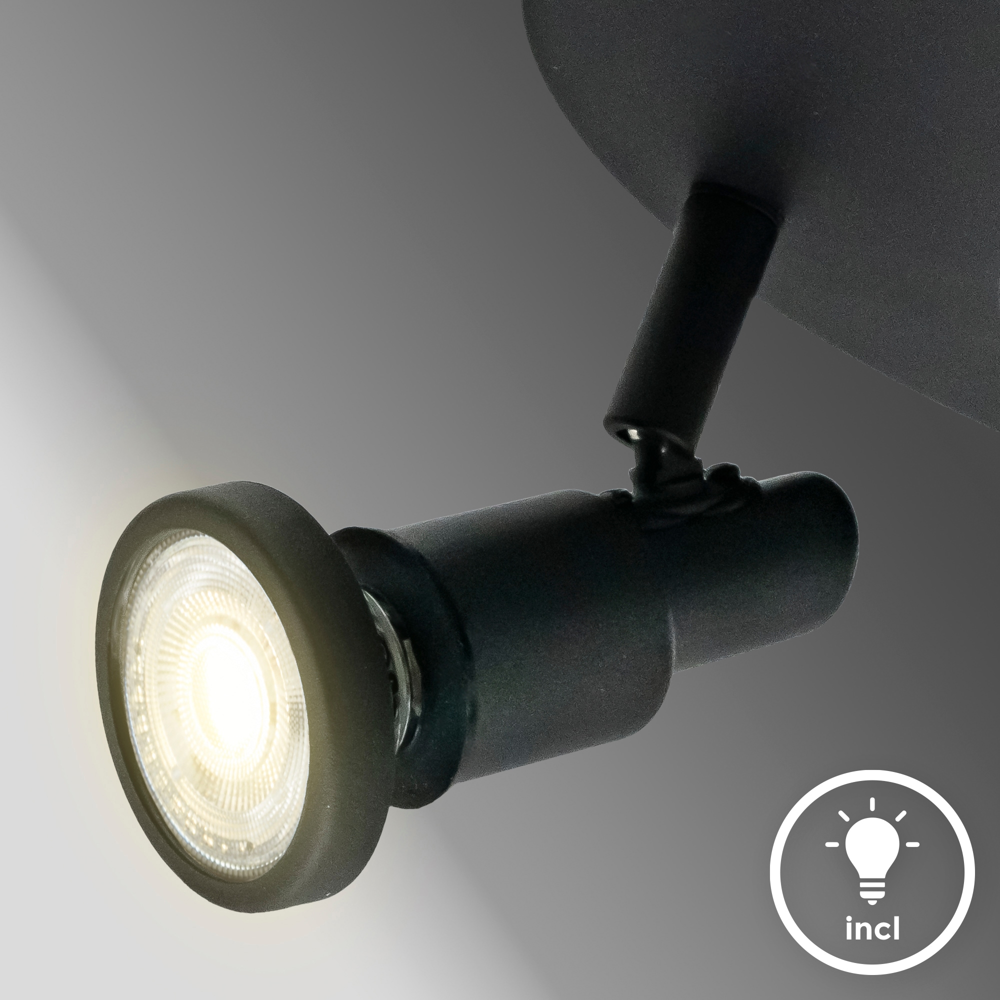 B.K.Licht Deckenspot, Inkl. 3 3.000K, bestellen LED GU10, Watt, BAUR nicht 400lm, | x Leuchtmittel und IP44 dimmbar, 4,8 dreh- Strahler Schutzart schwenkbar