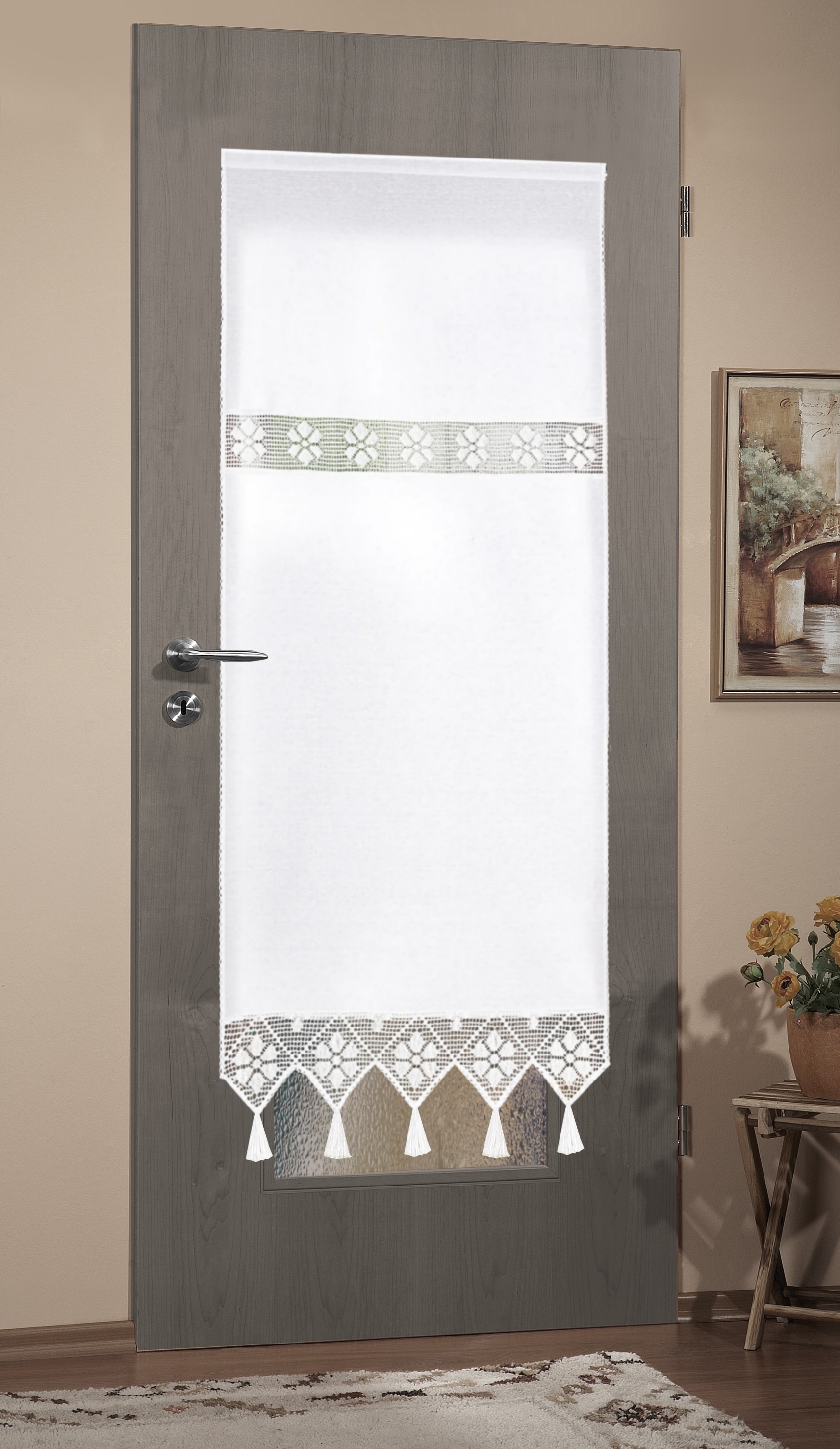 HOME WOHNIDEEN Vorhang "TONI" Stangendurchzug 1 Stk. tlg. Fensterbehang mit günstig online kaufen