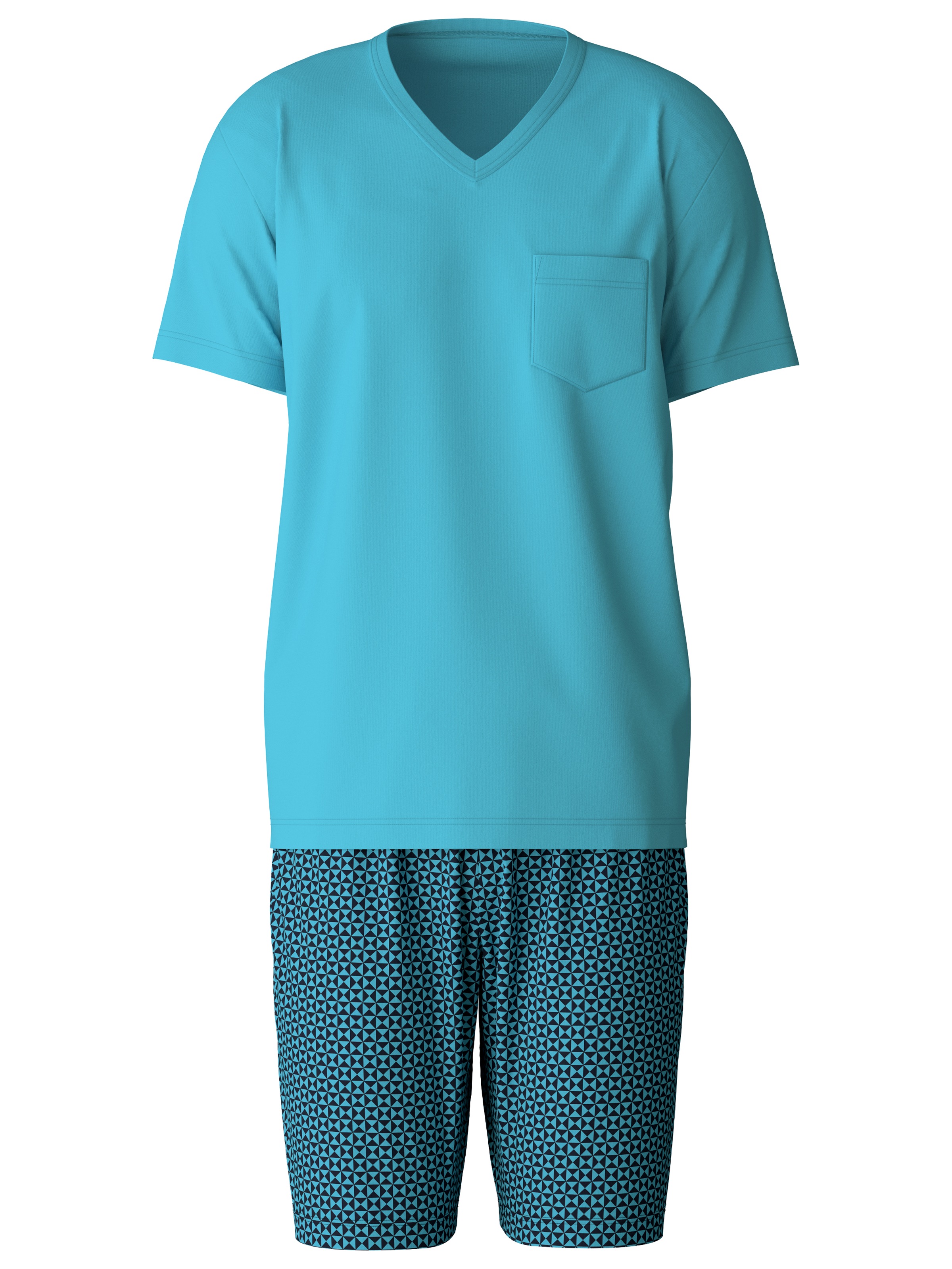 CALIDA Shorty "Relax Streamline", (Set, 2 tlg.), mit V-Neck und aufgesetzte günstig online kaufen