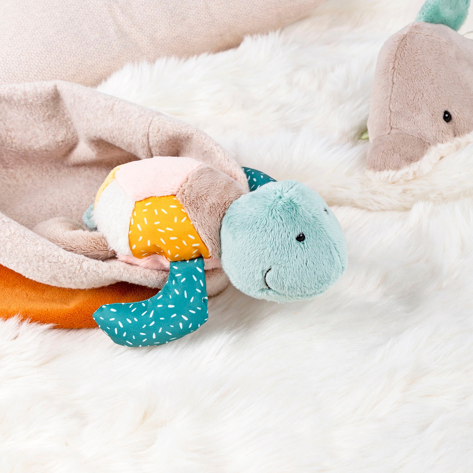 Sigikid Kuscheltier »Patchwork Sweety Yellow, Schildkröte«