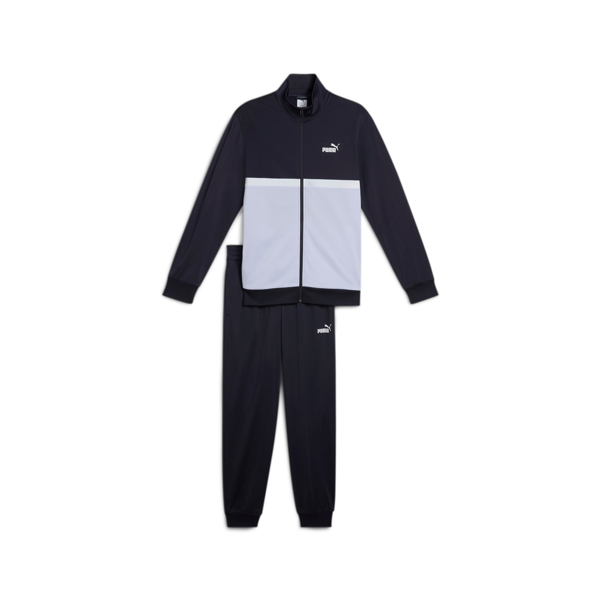 PUMA Trainingsanzug "POLY COLORBLOCK SUIT", (2 tlg.)