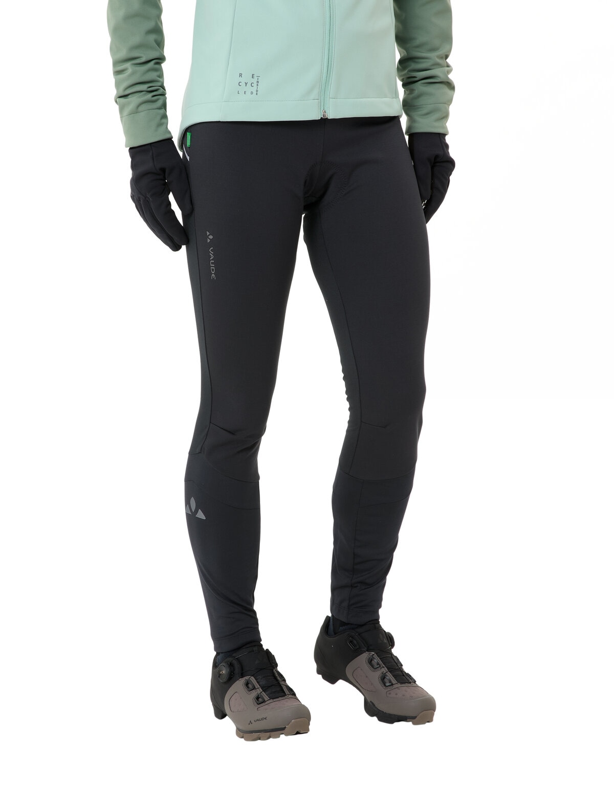 VAUDE Fahrradhose »WOMEN'S MATERA WARM TIGHTS II«, (1 tlg.), Winddicht
