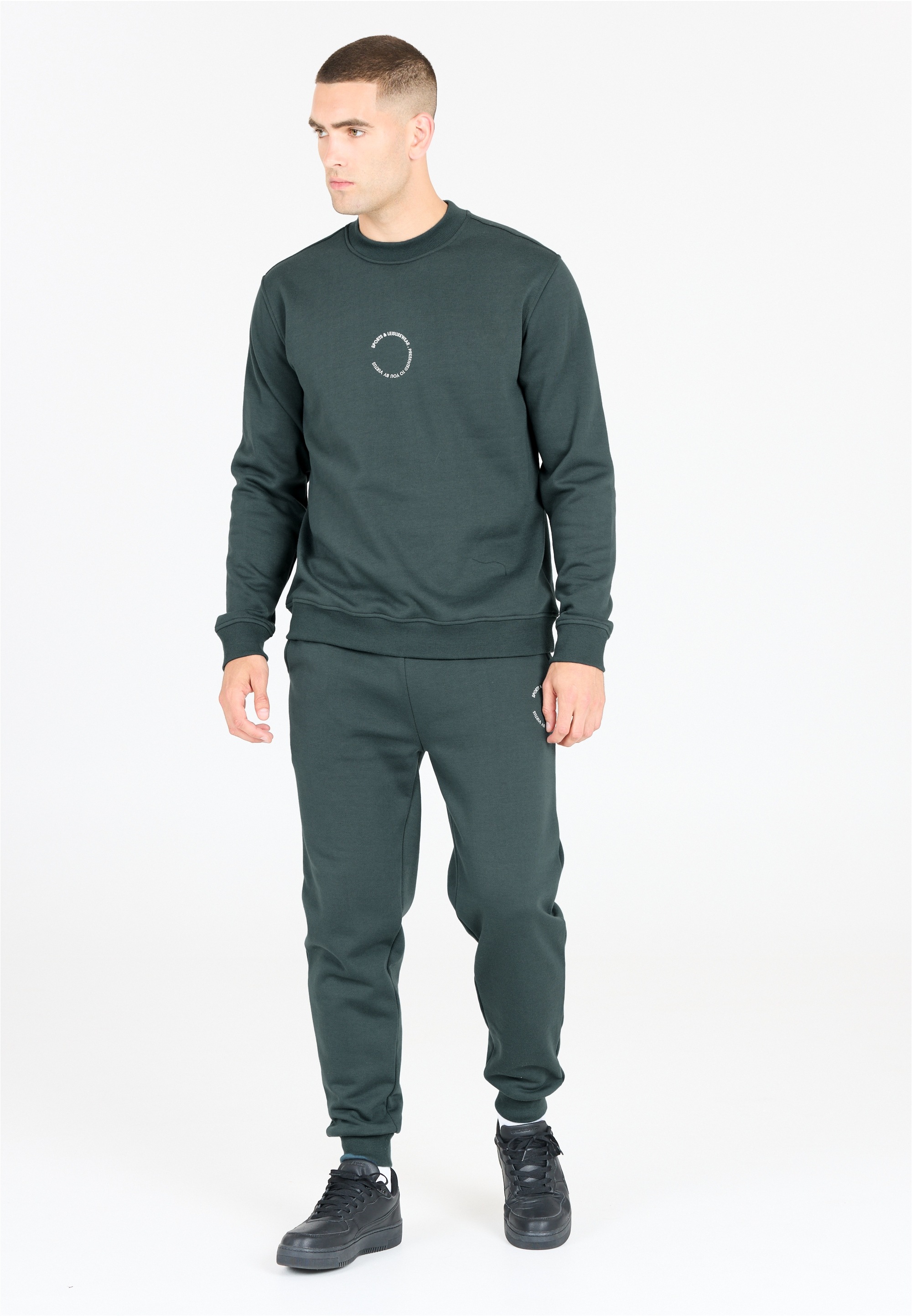 Virtus Sweatshirt »Harwick«, Mit recycelten Materialien