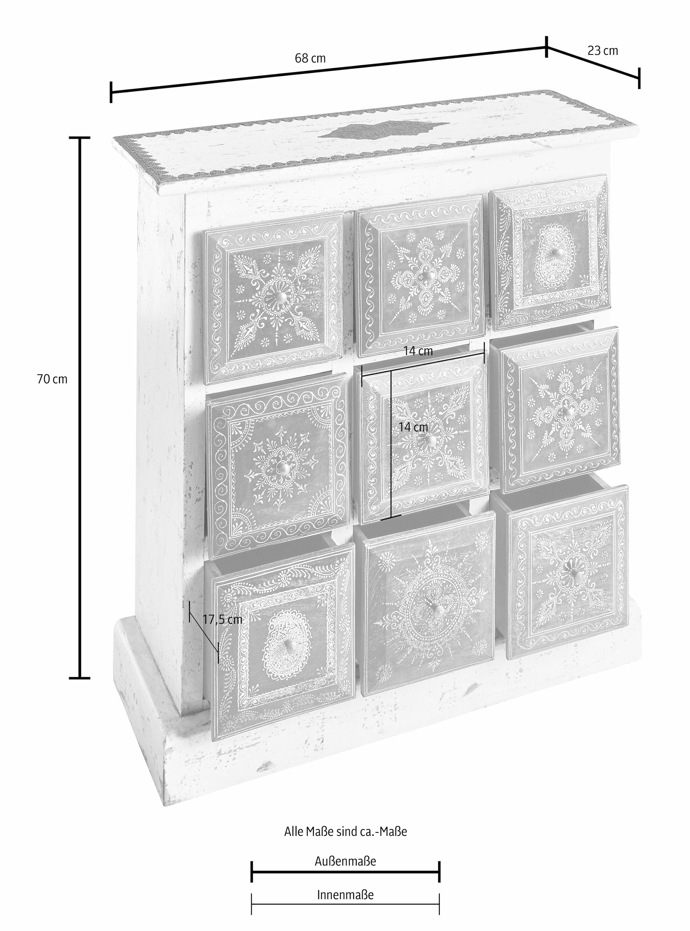 Home affaire Kommode »Vivek«, Breite 68 cm