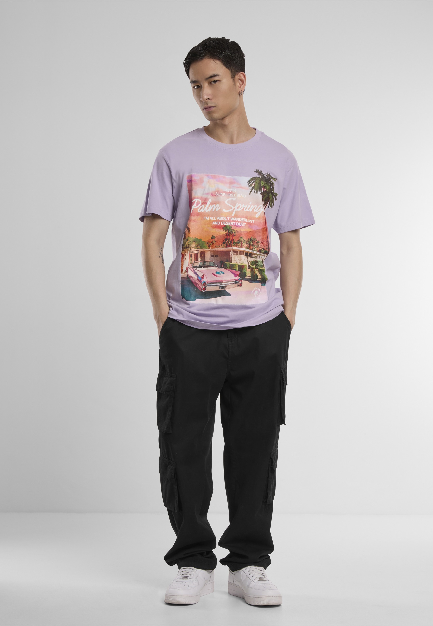 MisterTee T-Shirt »MisterTee Palms Springs Tee« 1 Stk.