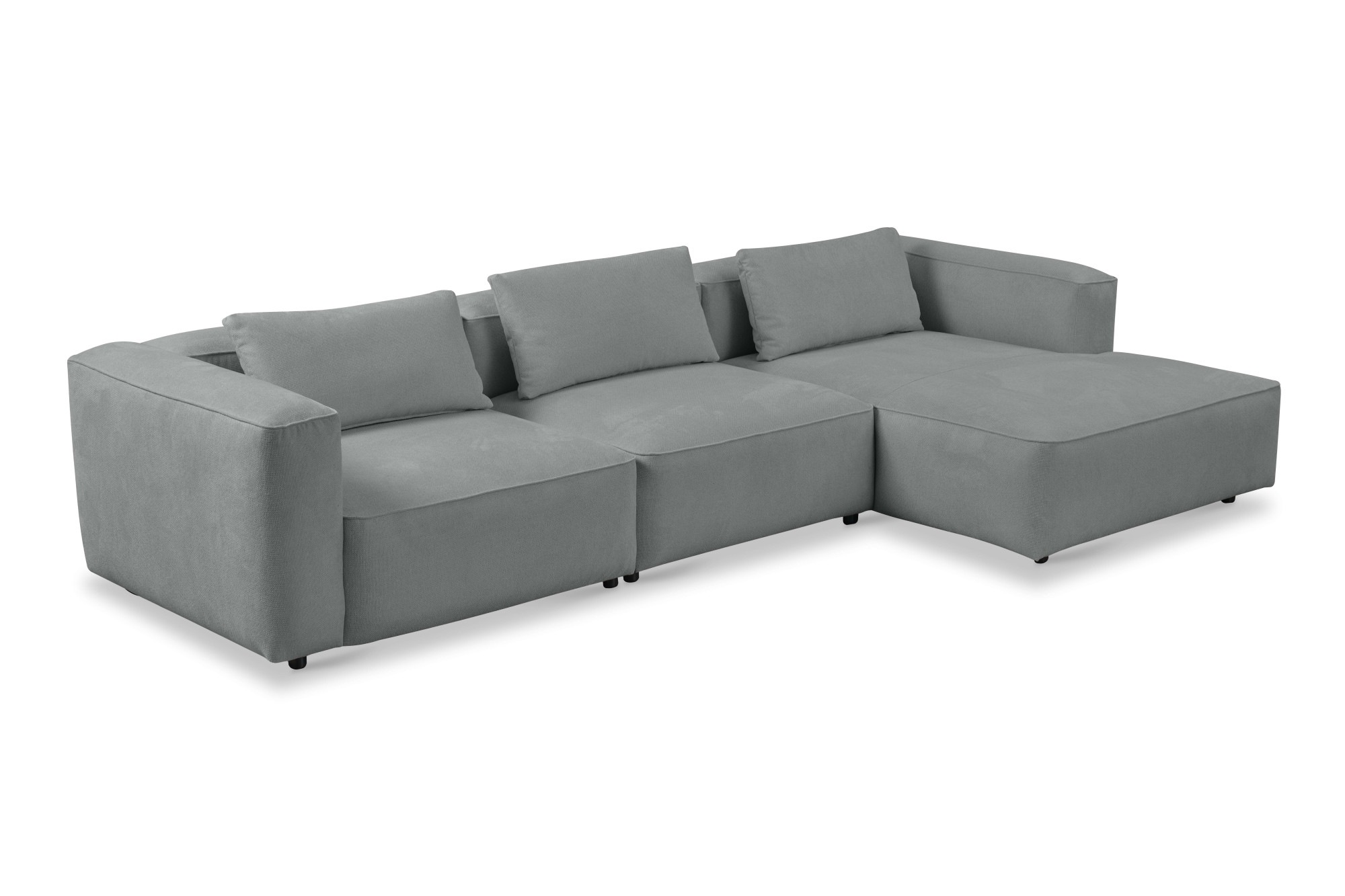 andas Ecksofa »Tvinnet«, Breite 317 cm, extra tiefe Sitzfläche, kubisches Sitzvergnügen