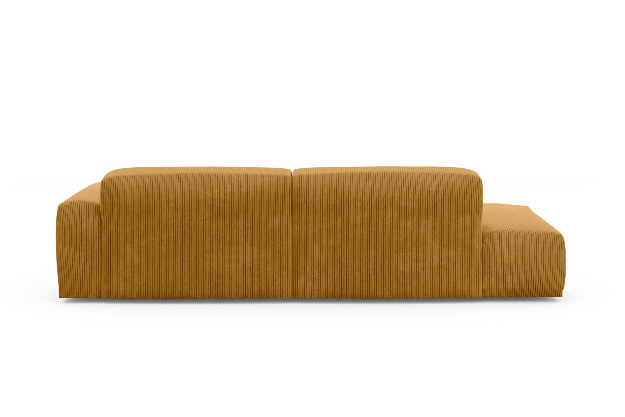 TRENDMANUFAKTUR Ecksofa »Braga, mit hochwertigem Kaltschaum, L-Form, in Cord erhältlich«, (2 St.), modernes Sofa, Couch mit hohem Sitzkomfort, 275/72/160 cm (B/H/T)