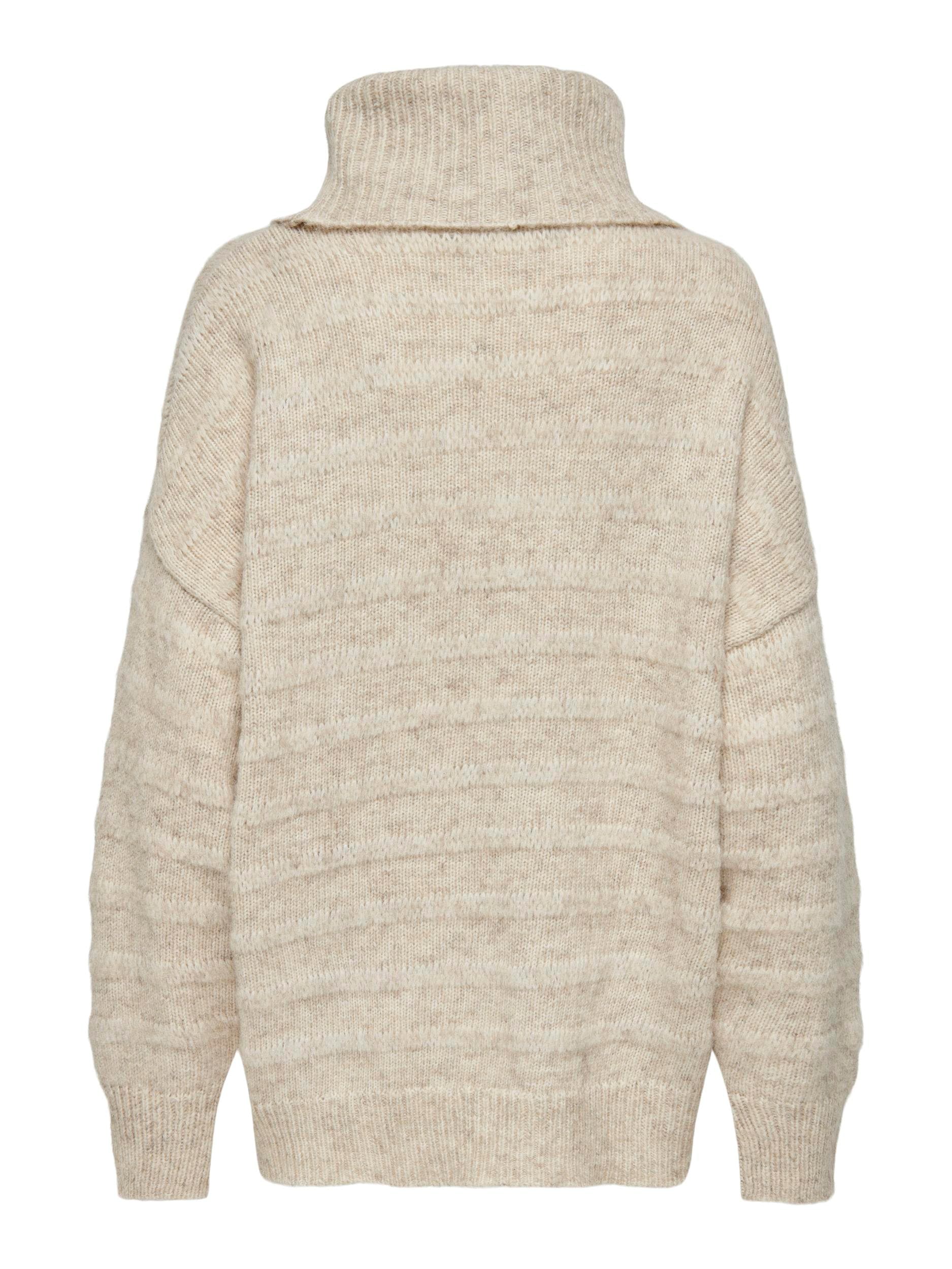 ONLY Rollkragenpullover »ONLCELINA LIFE LS LOOSE ROLLNECK CC KNT«