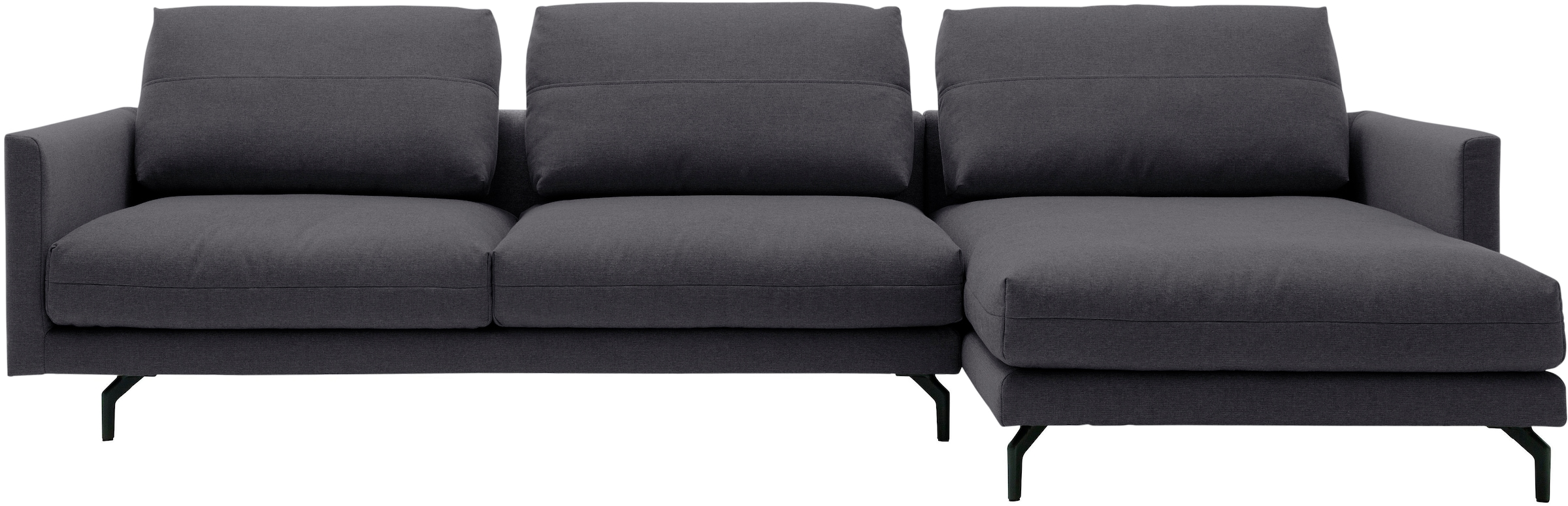 Creation BY ROLF BENZ Ecksofa "CR.414, Designecksofa, Polsterecke, Breite 300cm, L-Form" wahlweise aus feinstem Rindsleder oder hochwertigem Chenille
