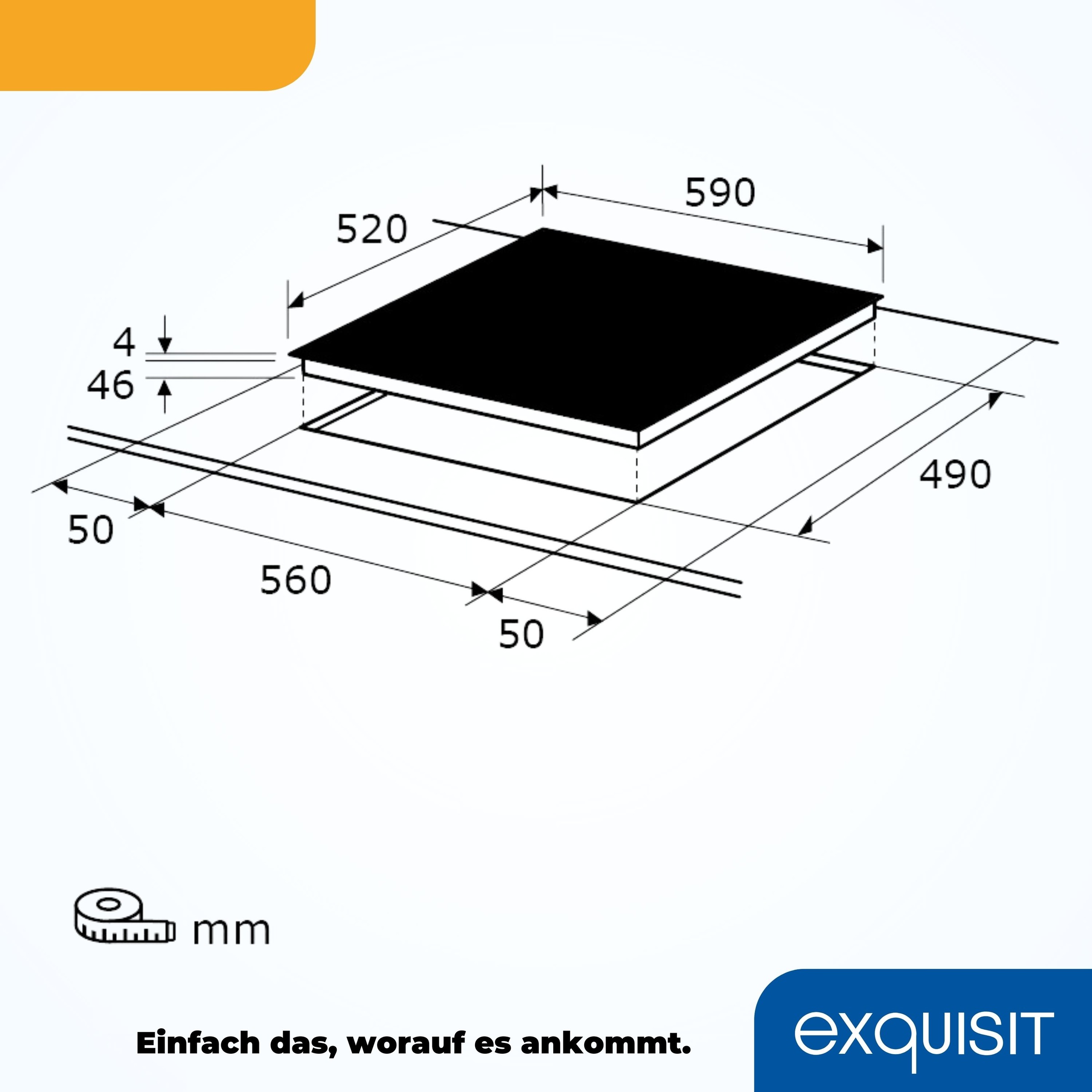 exquisit Elektro-Kochfeld »EKC600-380«