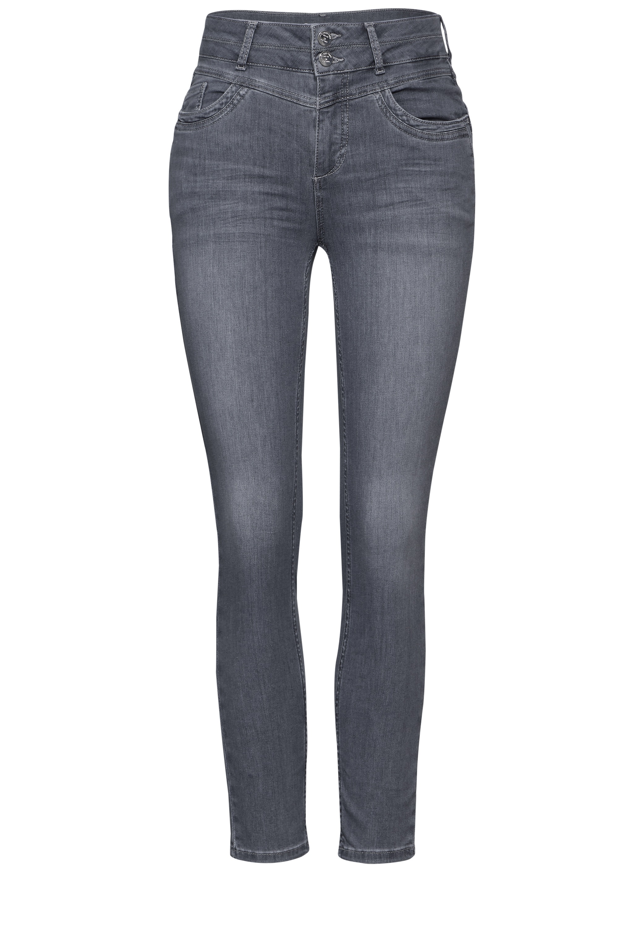 STREET ONE Loose-fit-Jeans, High Waist