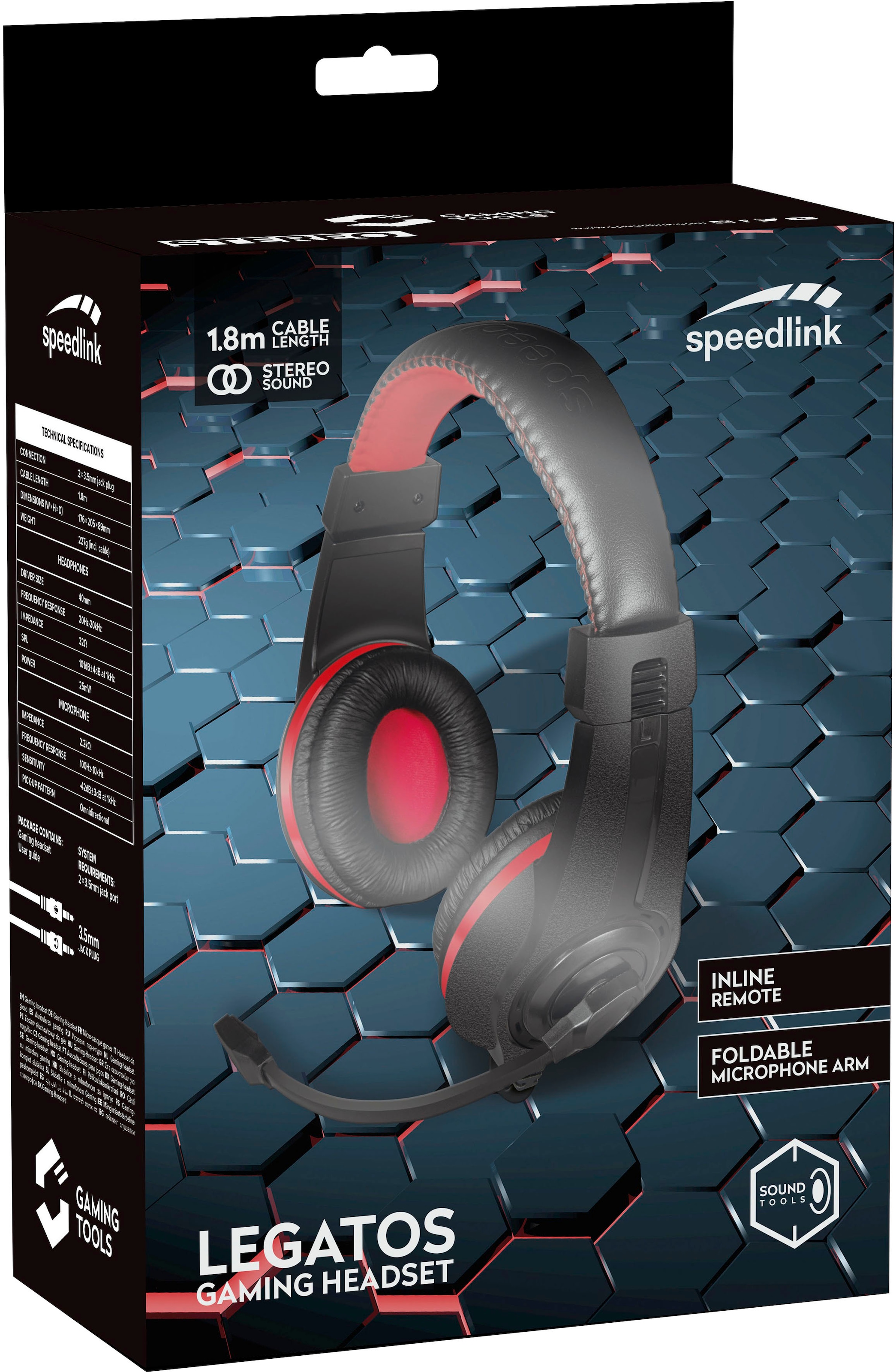 Speedlink Gaming-Headset »LEGATOS Stereo«