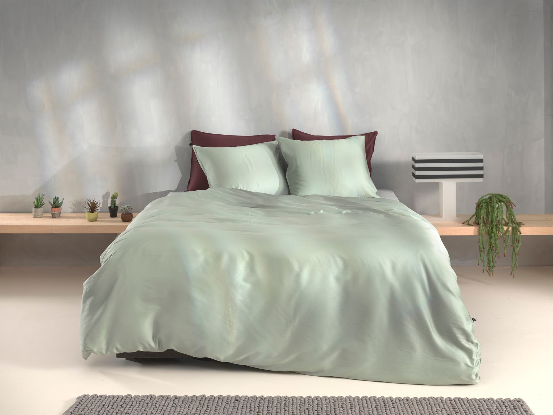 ZO HOME Bettwäsche »Satinado« 1 Stk. tlg. Bettwäsche aus 100% Baumwolle, hochwertige Mako-Satin