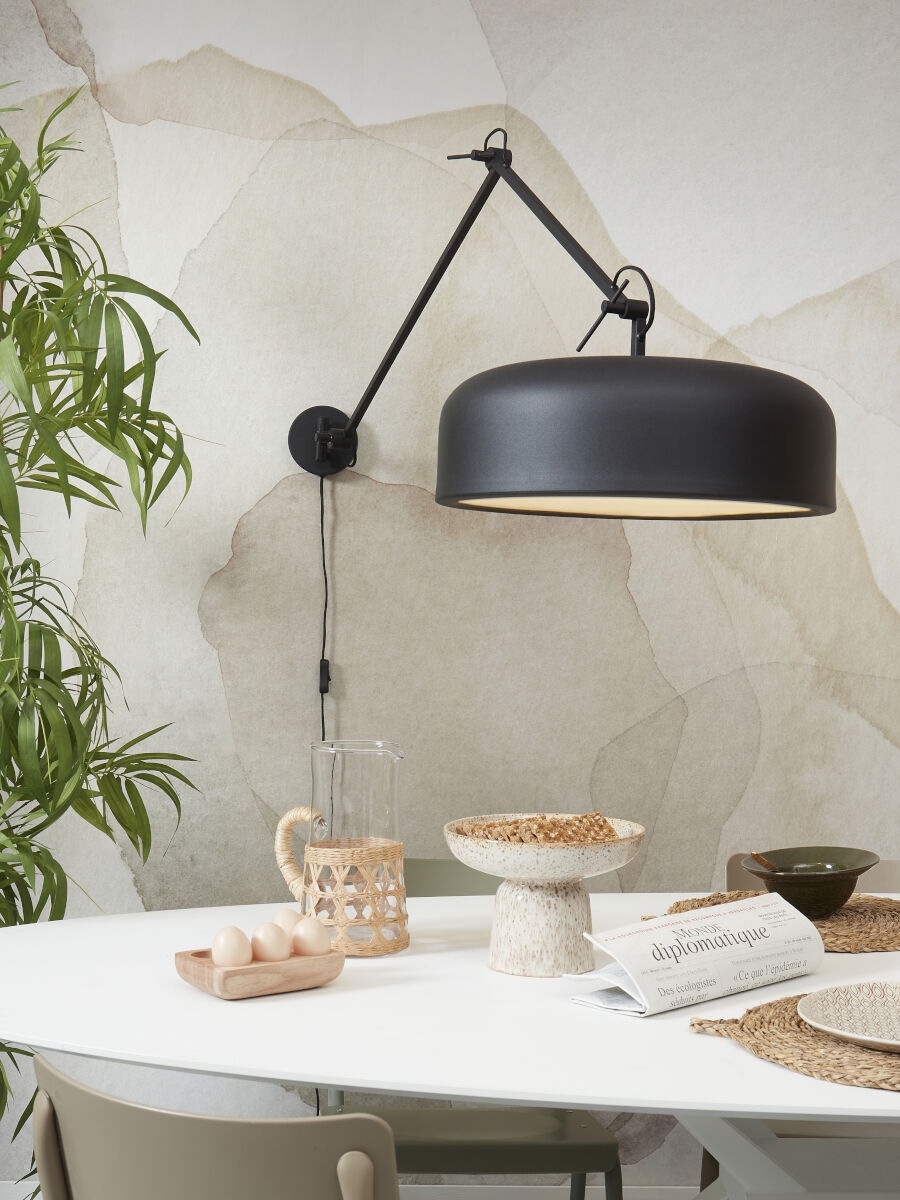 it's About RoMi Wandleuchte »MARSEILLE«, 1 flammig, Leuchtmittel E27 | LED wechselbar, Gutes leselicht