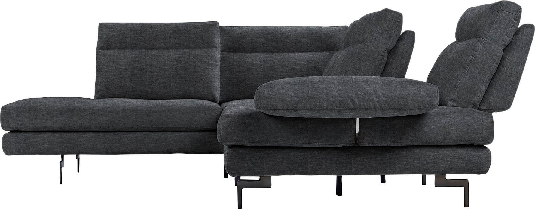 CALIA ITALIA Ecksofa "Toby Wing, L-Form, Designsofa mit sensationellem Sitz günstig online kaufen