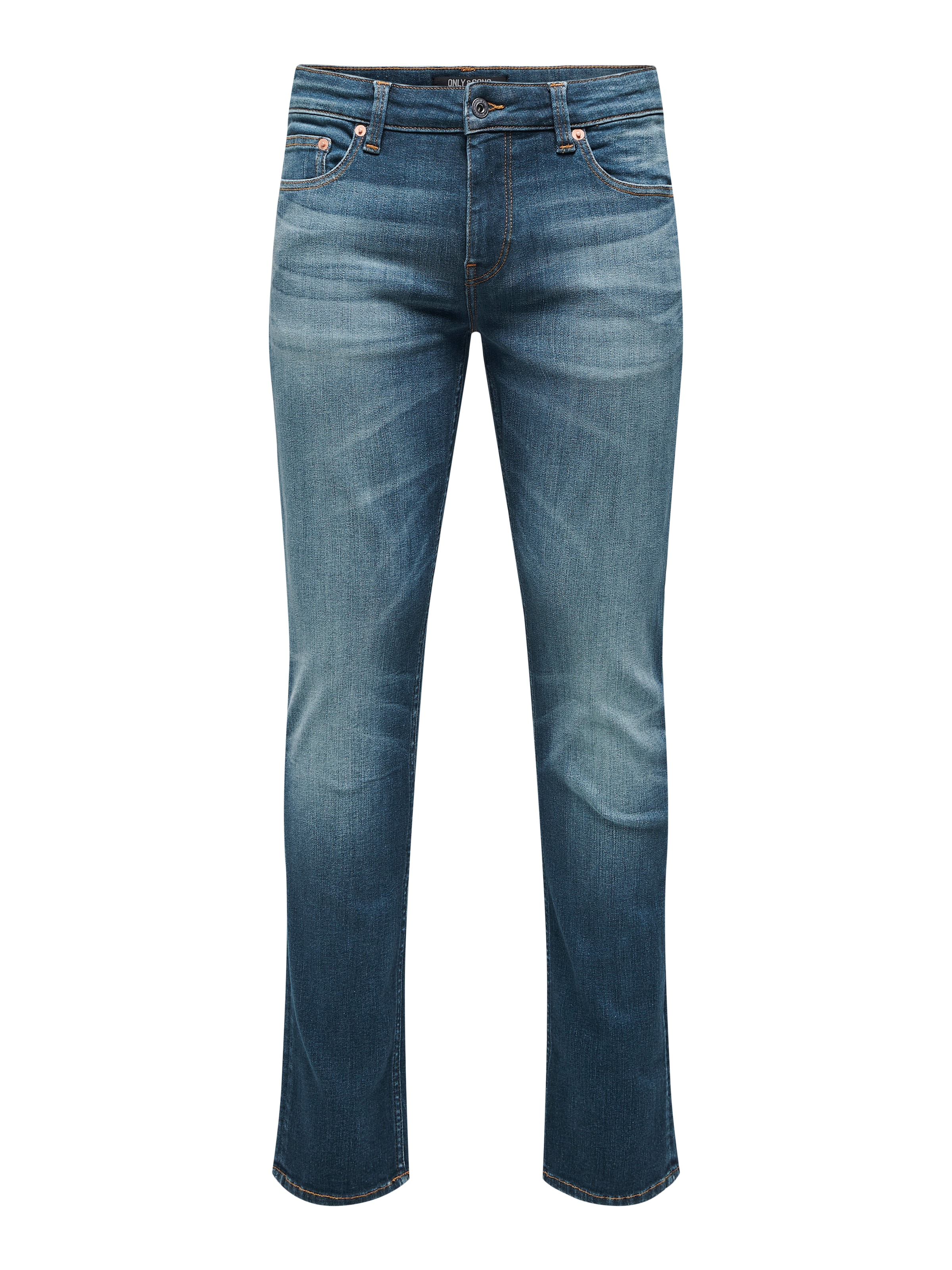 ONLY & SONS Slim-fit-Jeans »OS ONSLOOM SLIM BLUE GREY 40«, mit Destroyed Effekt