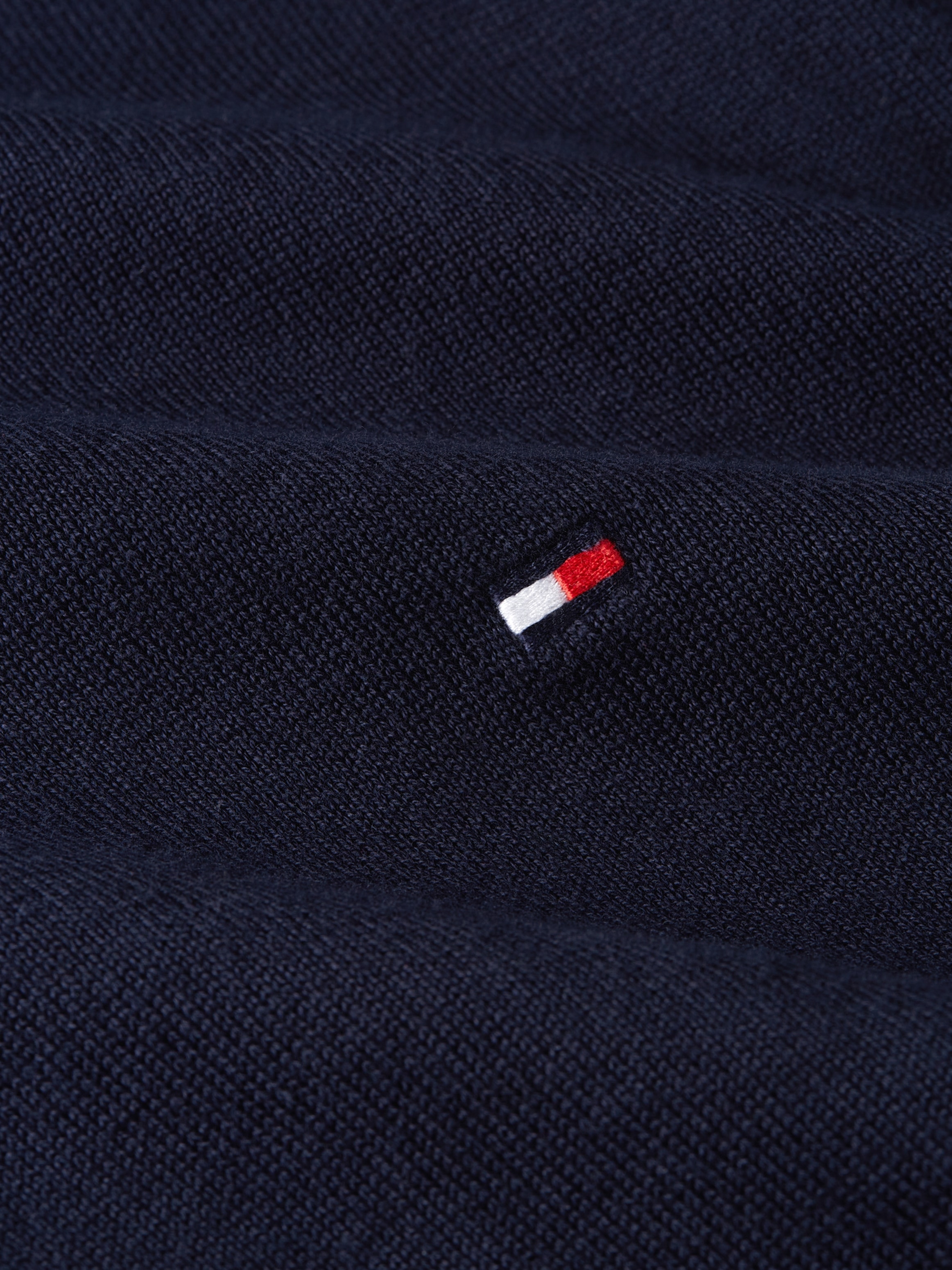 Tommy Hilfiger Strickpullover »ESSENTIAL COTTON V NECK«