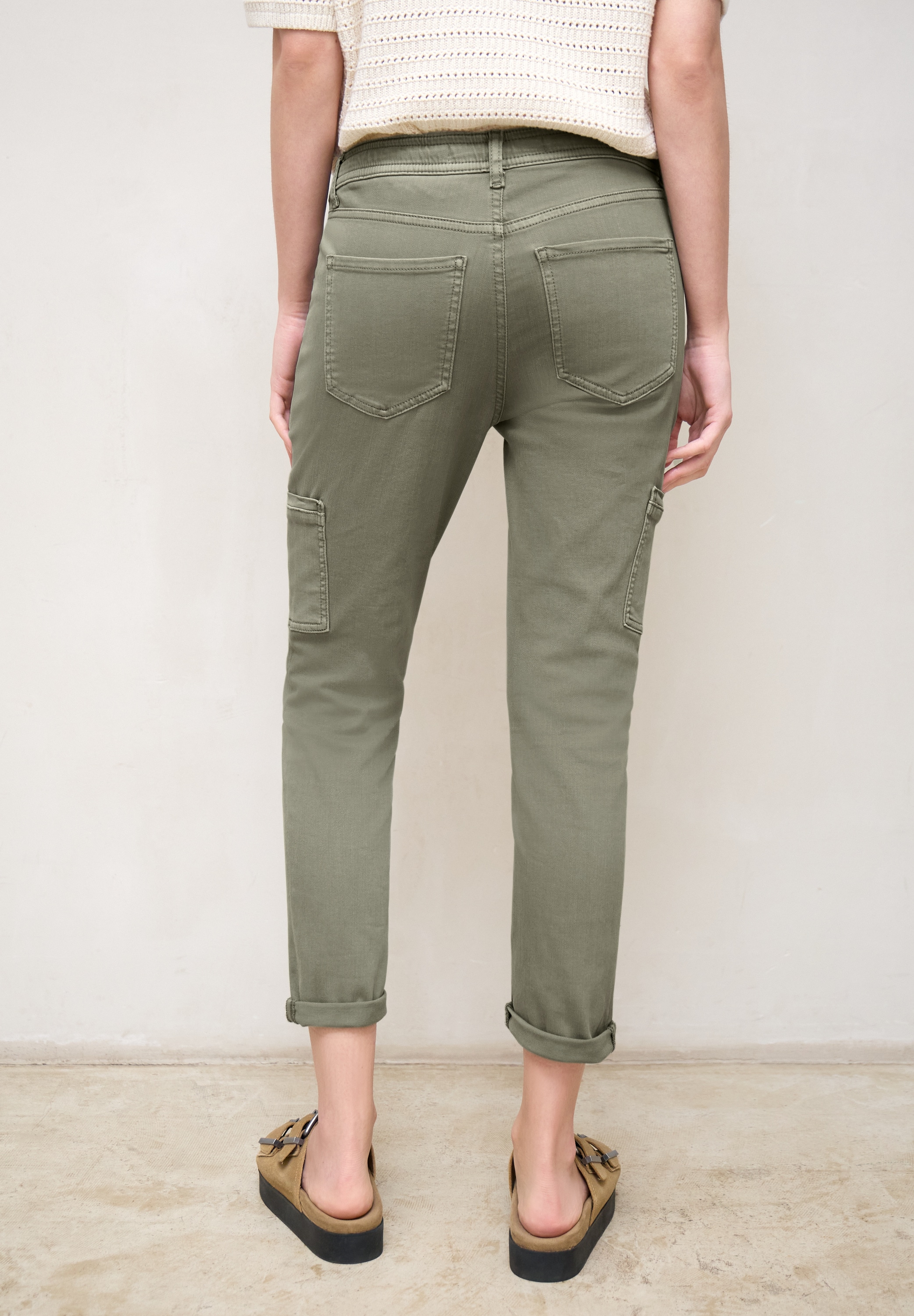 STREET ONE STUDIO Cargohose  Middle Waist