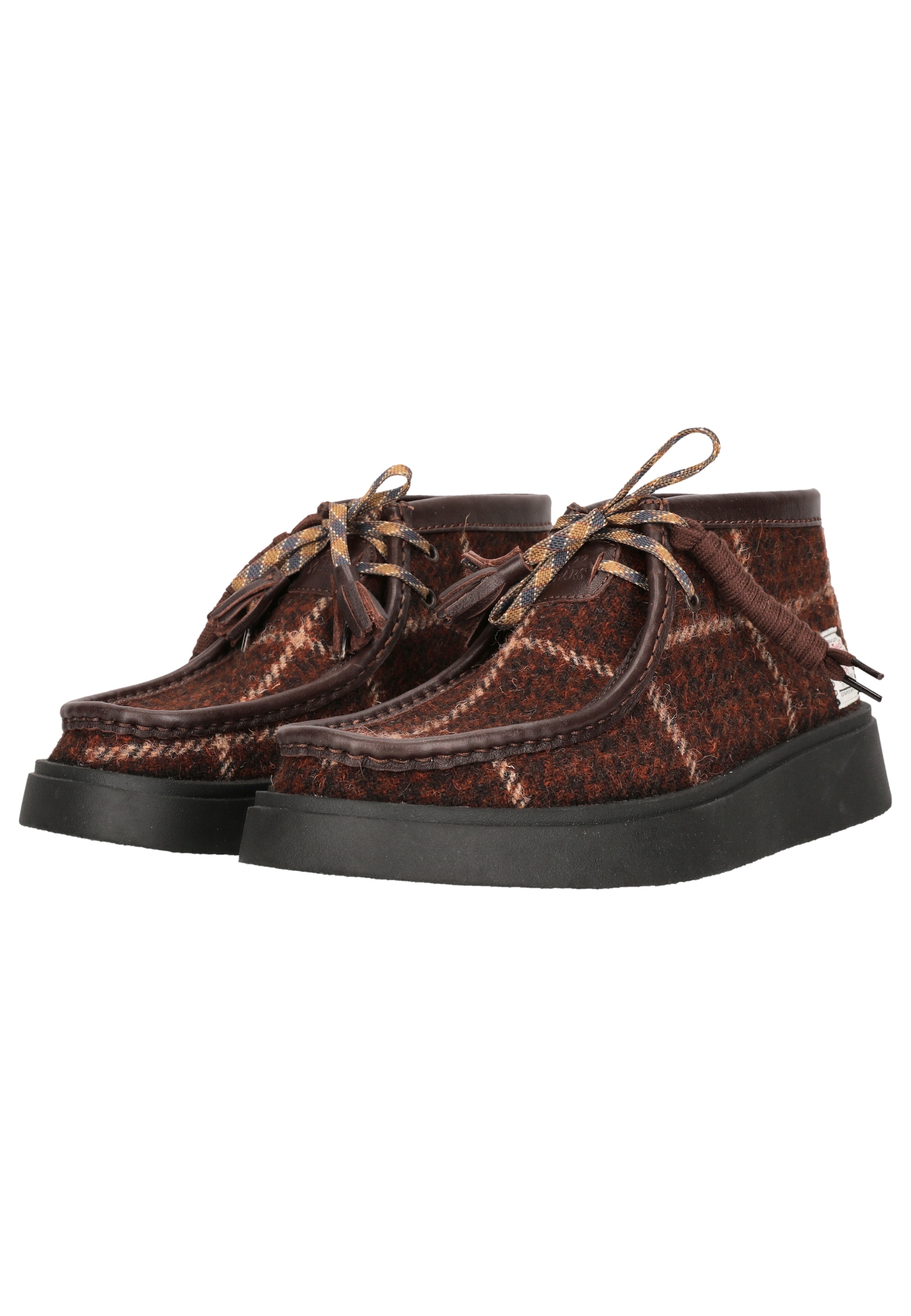Clarks Schnürschuh »Torview«, mit handgefertigtem Harris-Tweed