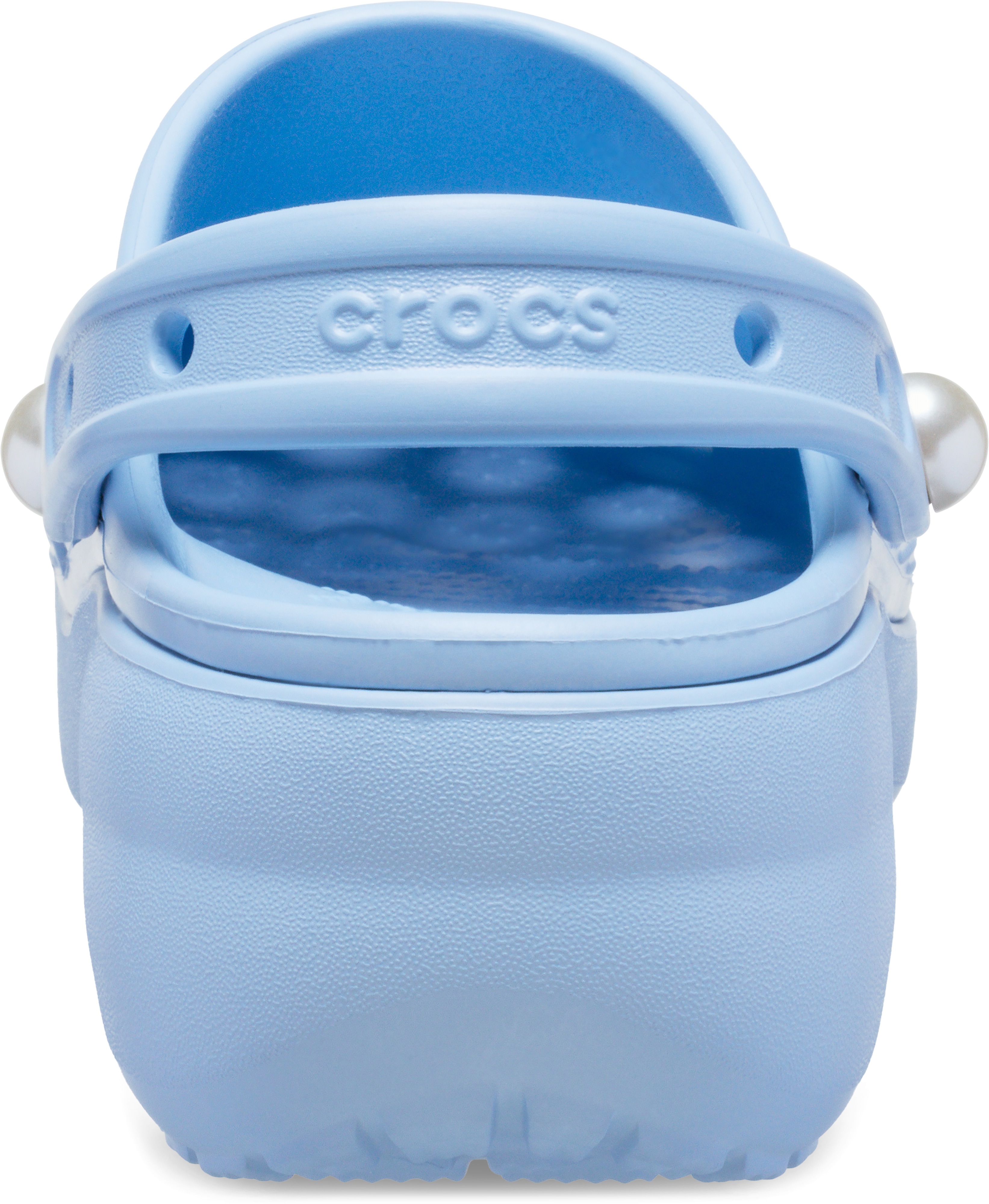 Thumbnail - Crocs Clog "Classic Platform Pearl Clog", Plateaschuh, Sandale mit Zierperlen