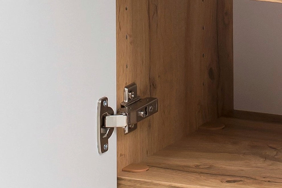 welltime Seitenschrank »Kaunas«, 40 cm breit, mit Schubkasten, Soft-Close-Funktion