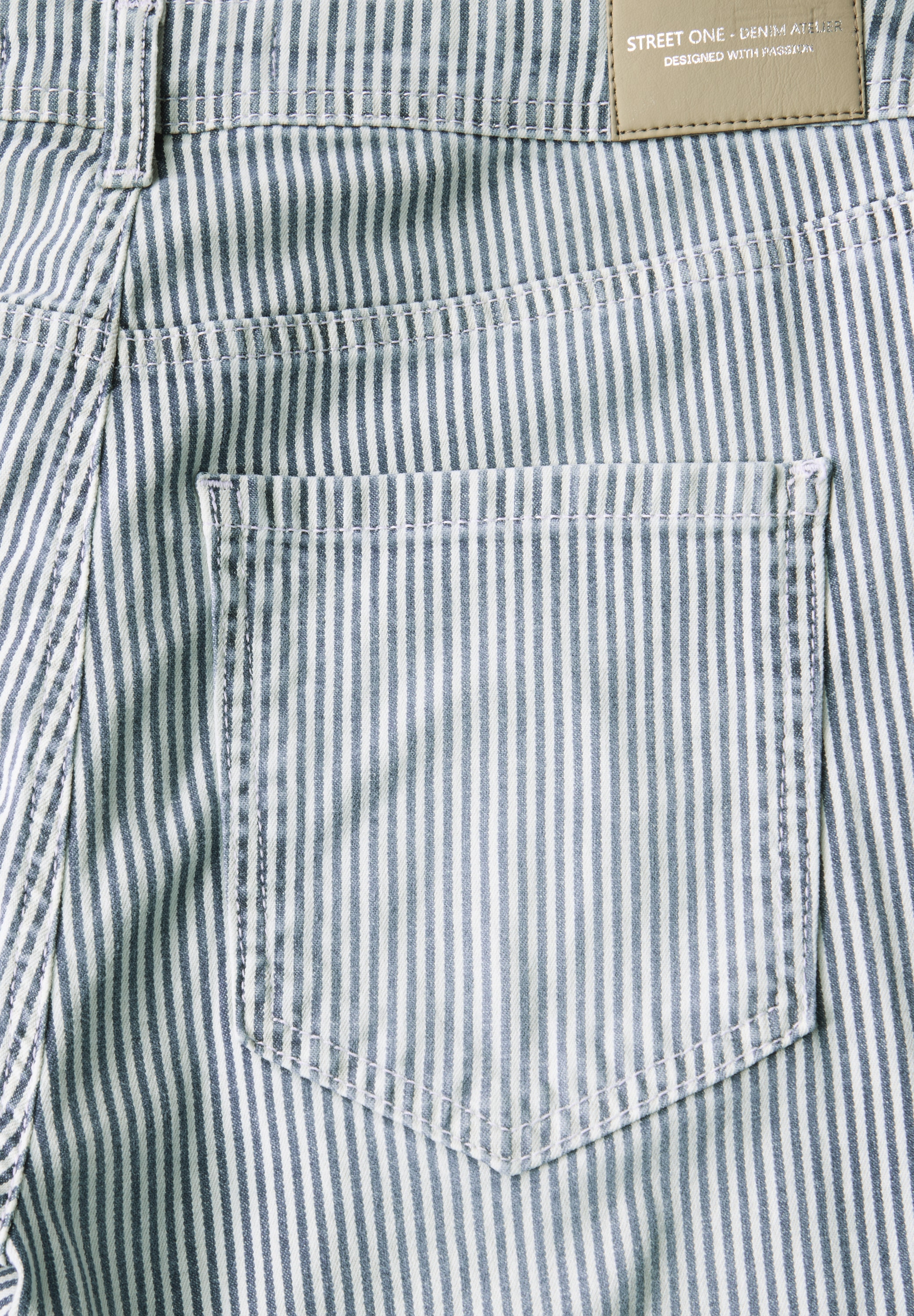STREET ONE Straight-Jeans, High Waist