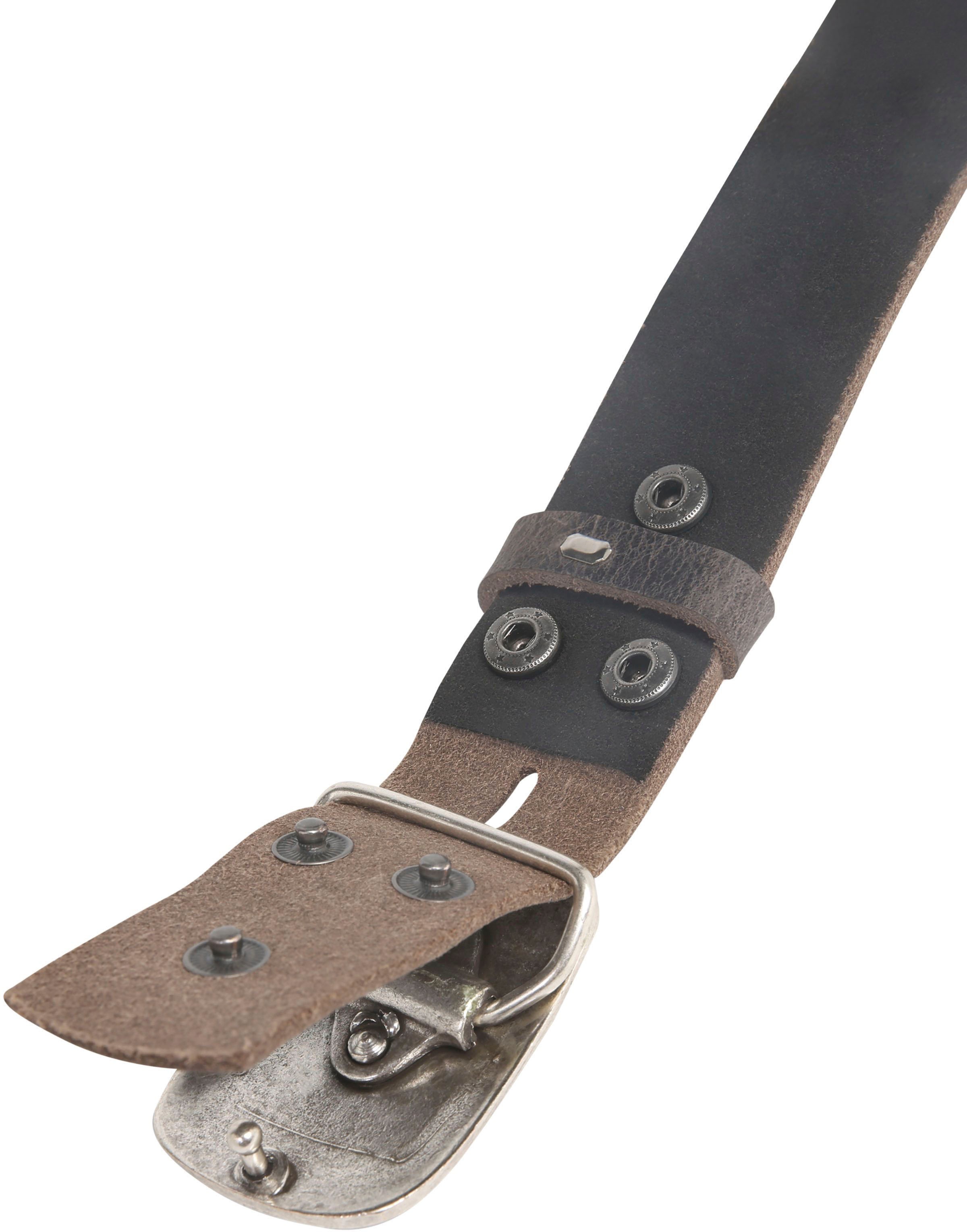 Thumbnail - Rettungsring Gürtel Ledergürtel rustikaler Look