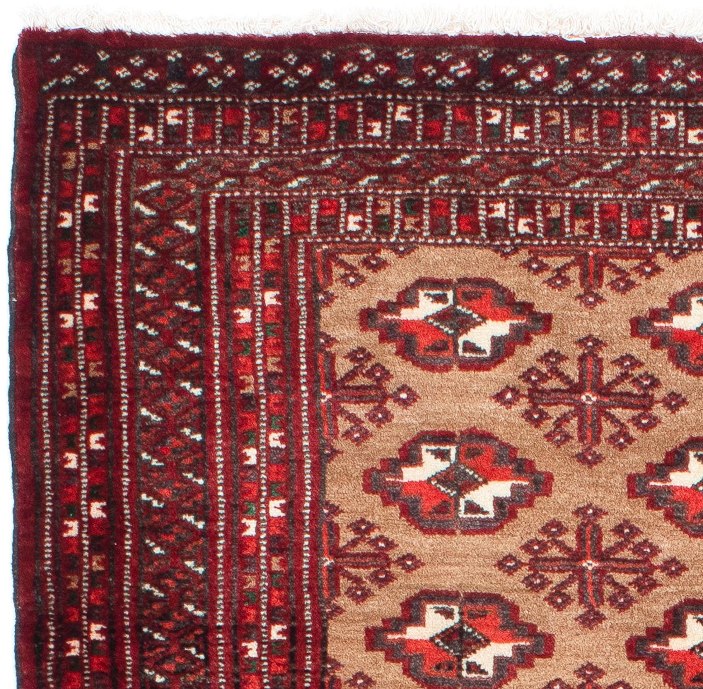 morgenland Orientteppich »Belutsch - 154 x 98 cm - braun«, rechteckig, Wohnzimmer, Handgeknüpft, Einzelstück mit Zertifikat