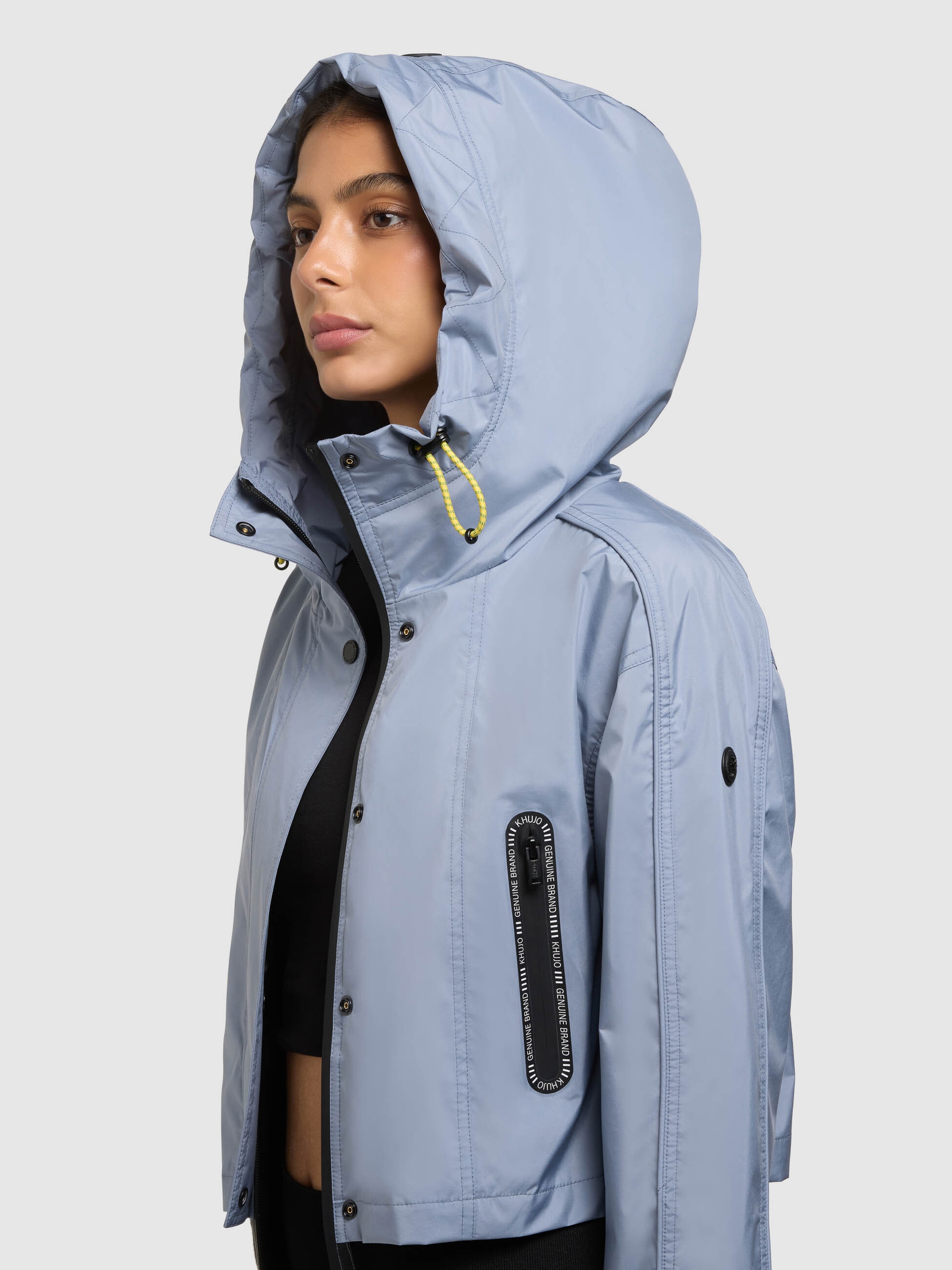 khujo Blouson »AMELIA« mit Kapuze