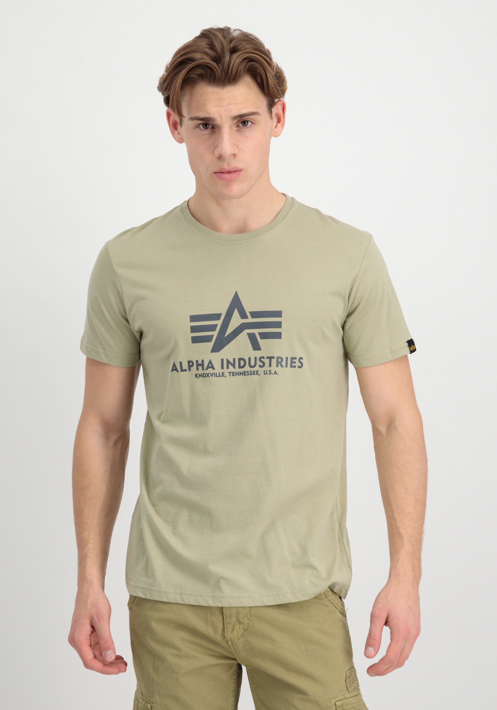 Alpha Industries T-Shirt "Alpha Industries Men - T-Shirts Basic T-Shirt" günstig online kaufen