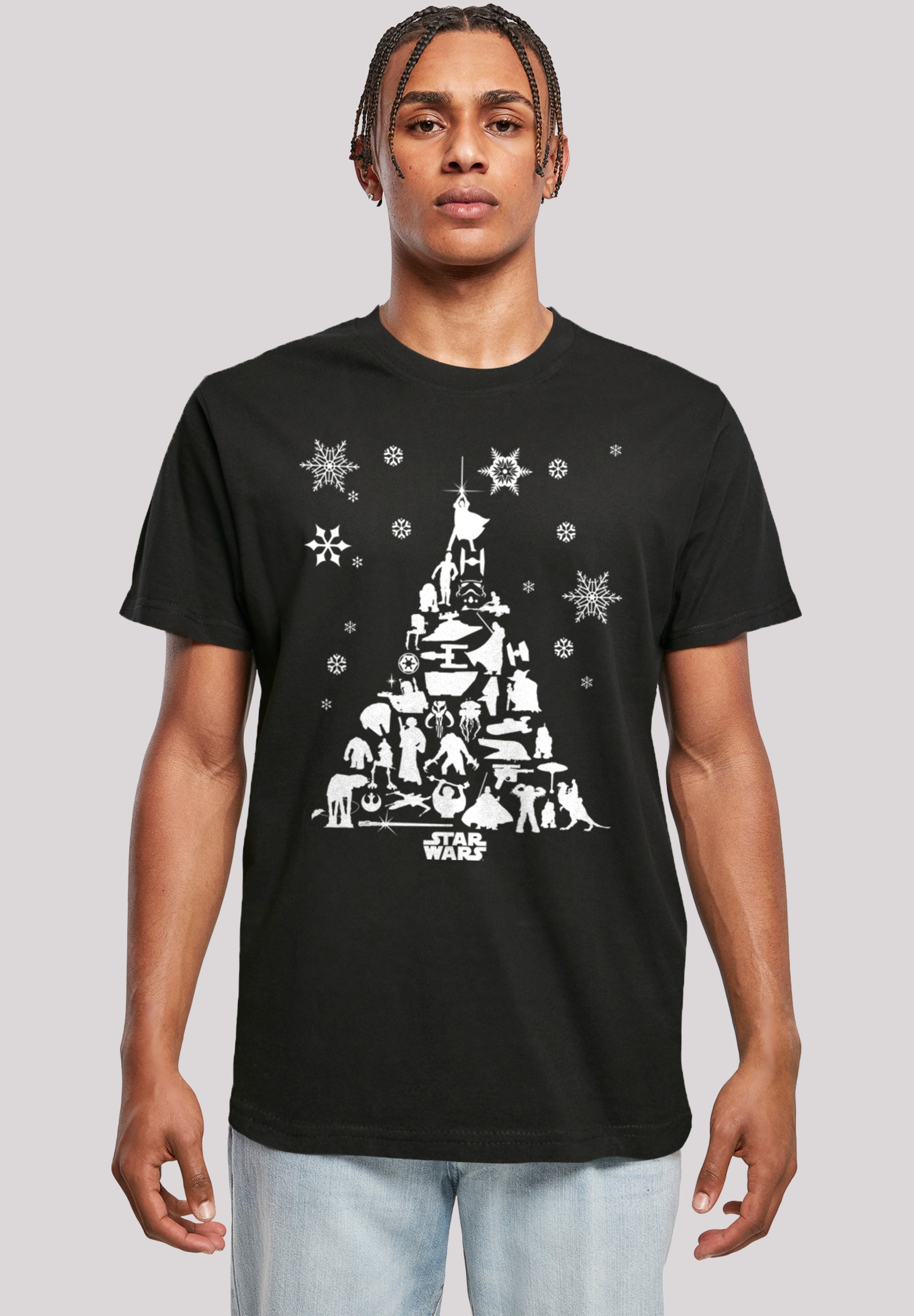 T-Shirt »Star Wars Christmas Weihnachtsbaum«, Print