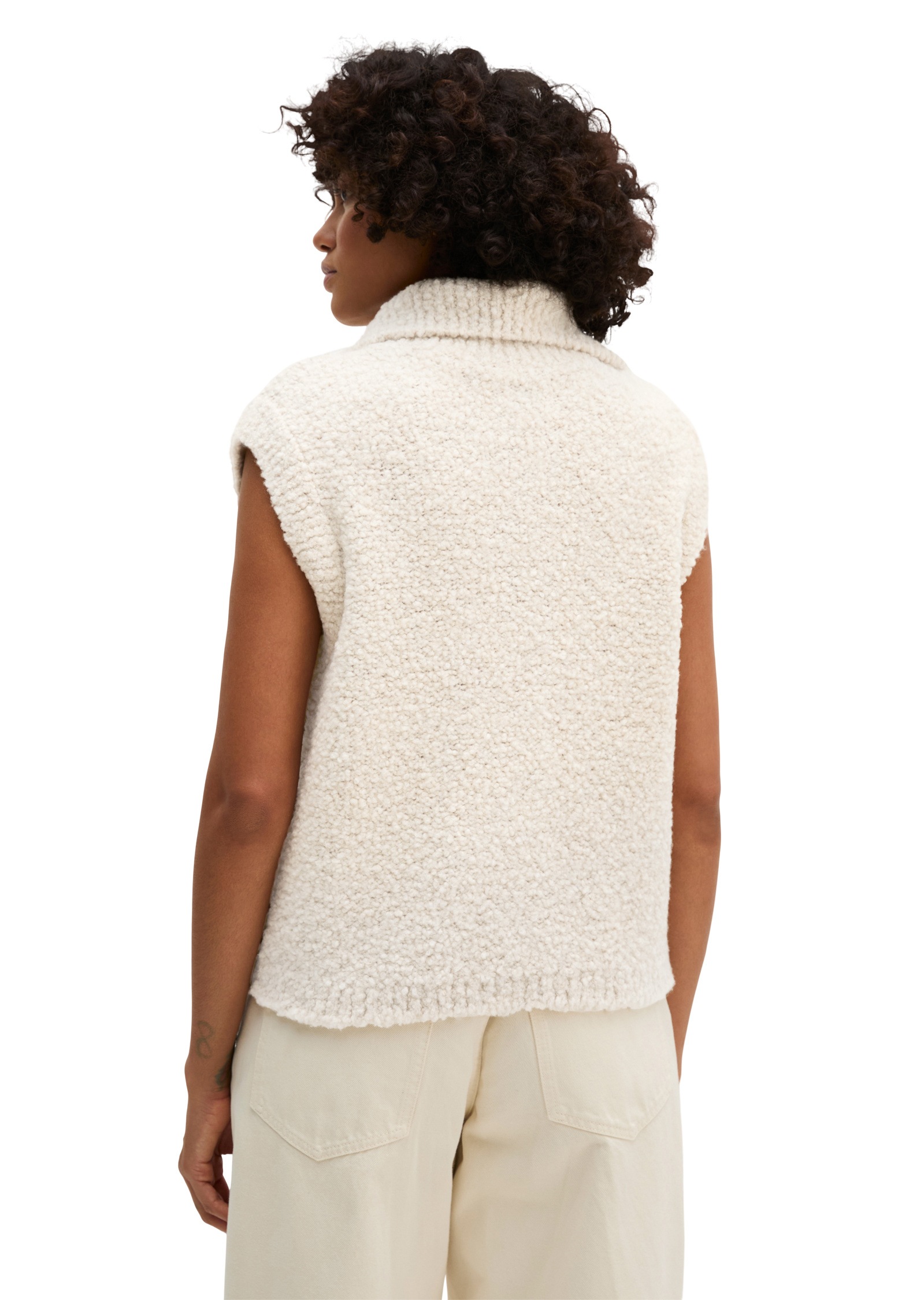 Marc O'Polo Strickweste »aus Bouclé-Garn«