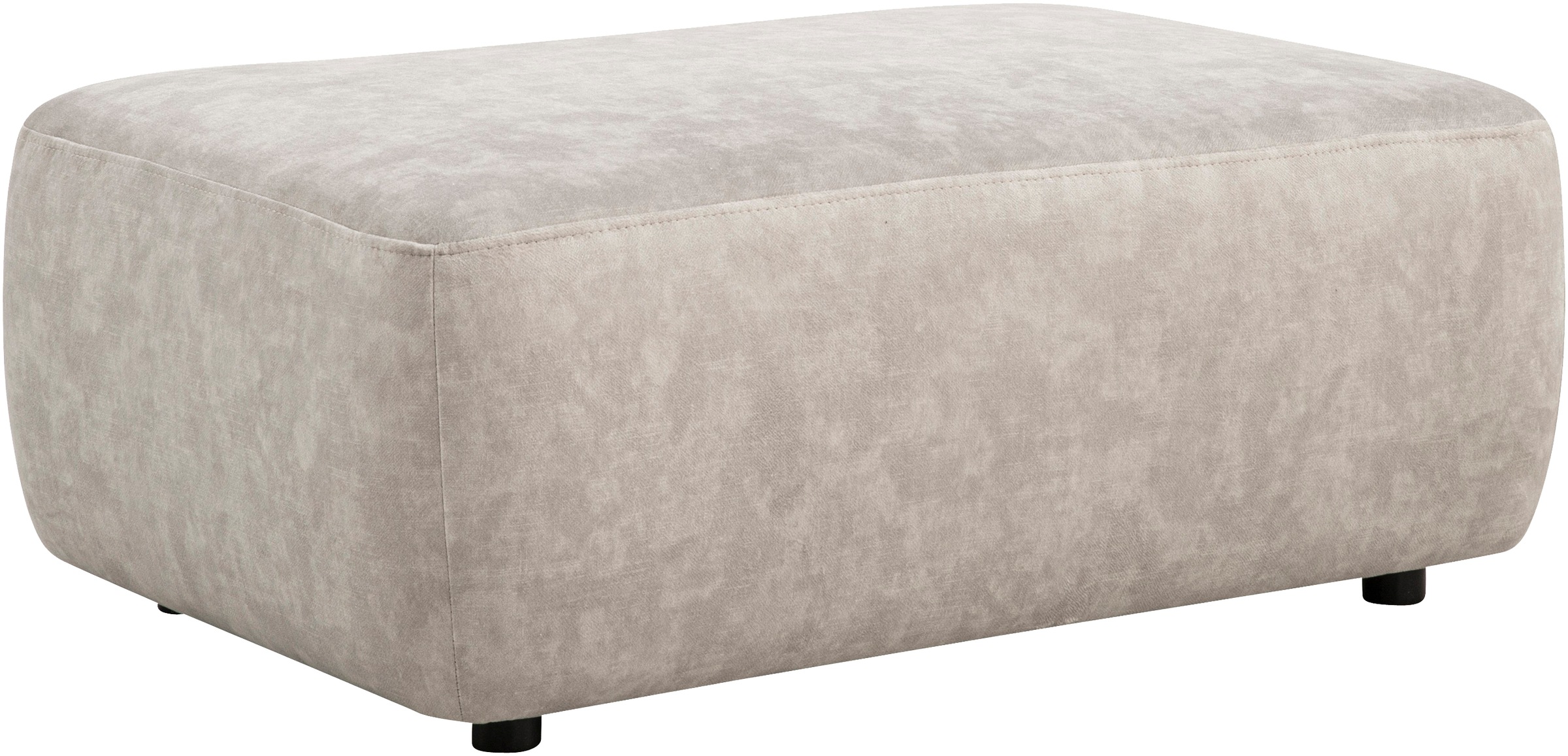 Home affaire Polsterhocker "Torge, Hocker in Cord, Samtvelours oder Struktu günstig online kaufen